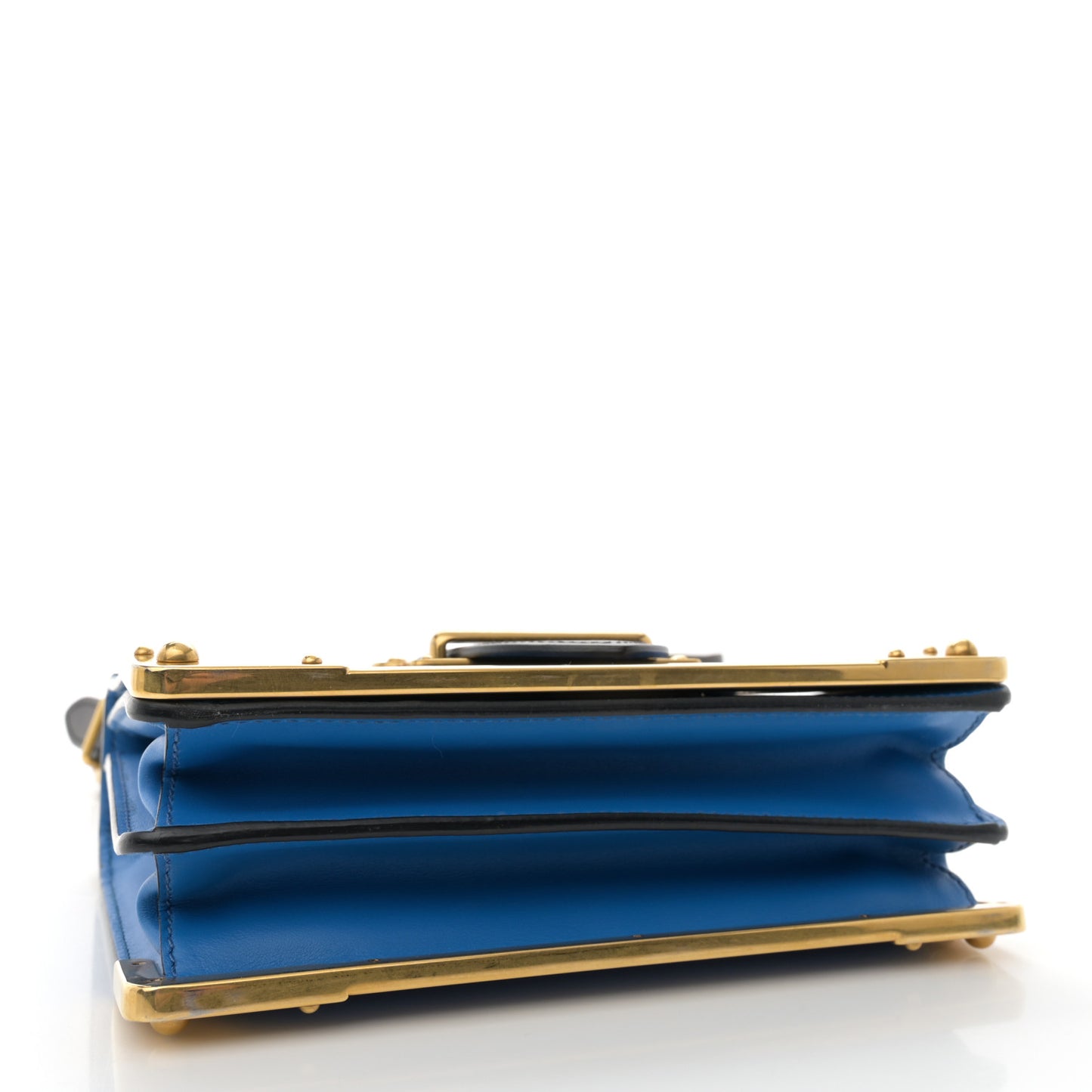 City Calf Saffiano Cahier Bag Marea Black