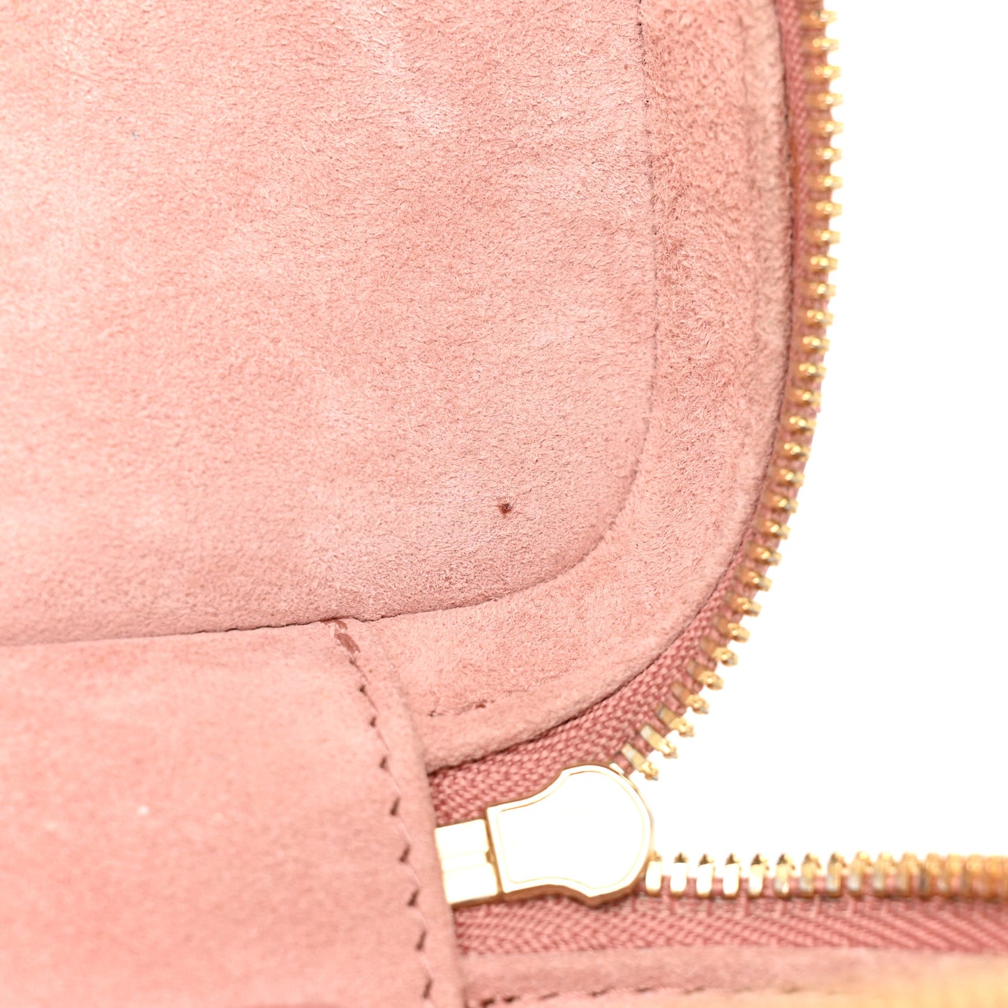 Lambskin Cannage Micro Vanity Case
