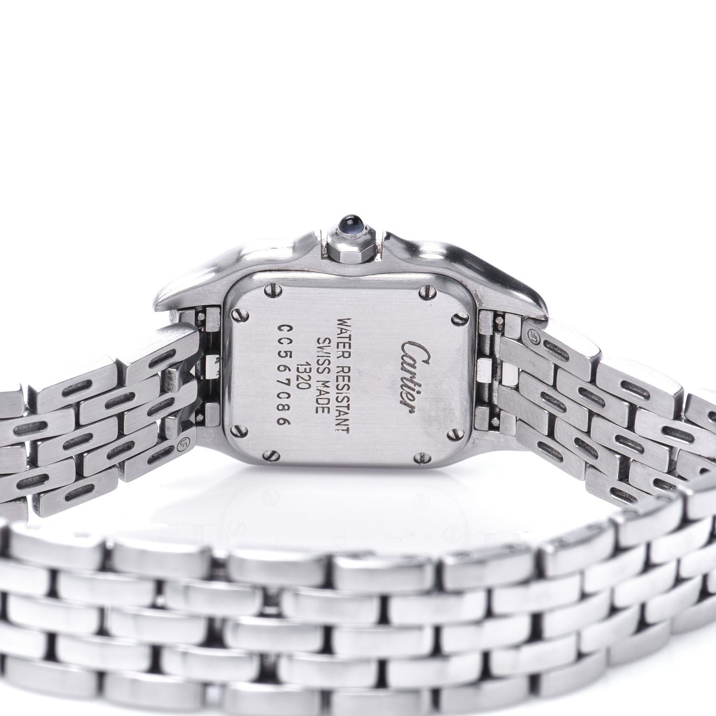 Stainless Steel 22mm Panthere Quartz Watch
