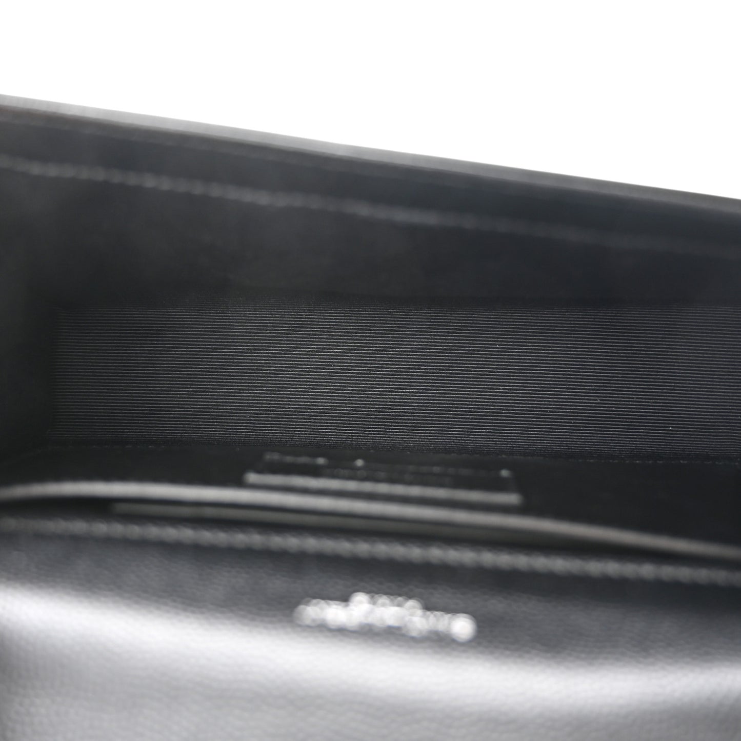 Grain De Poudre Small Monogram Kate Satchel Black