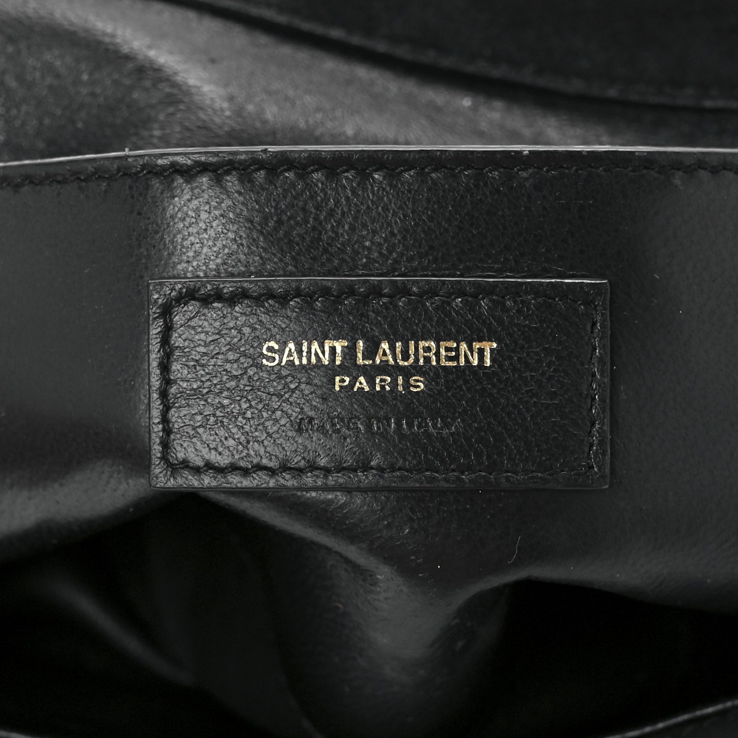 Suede Matelasse Chevron Monogram Medium Sulpice Black
