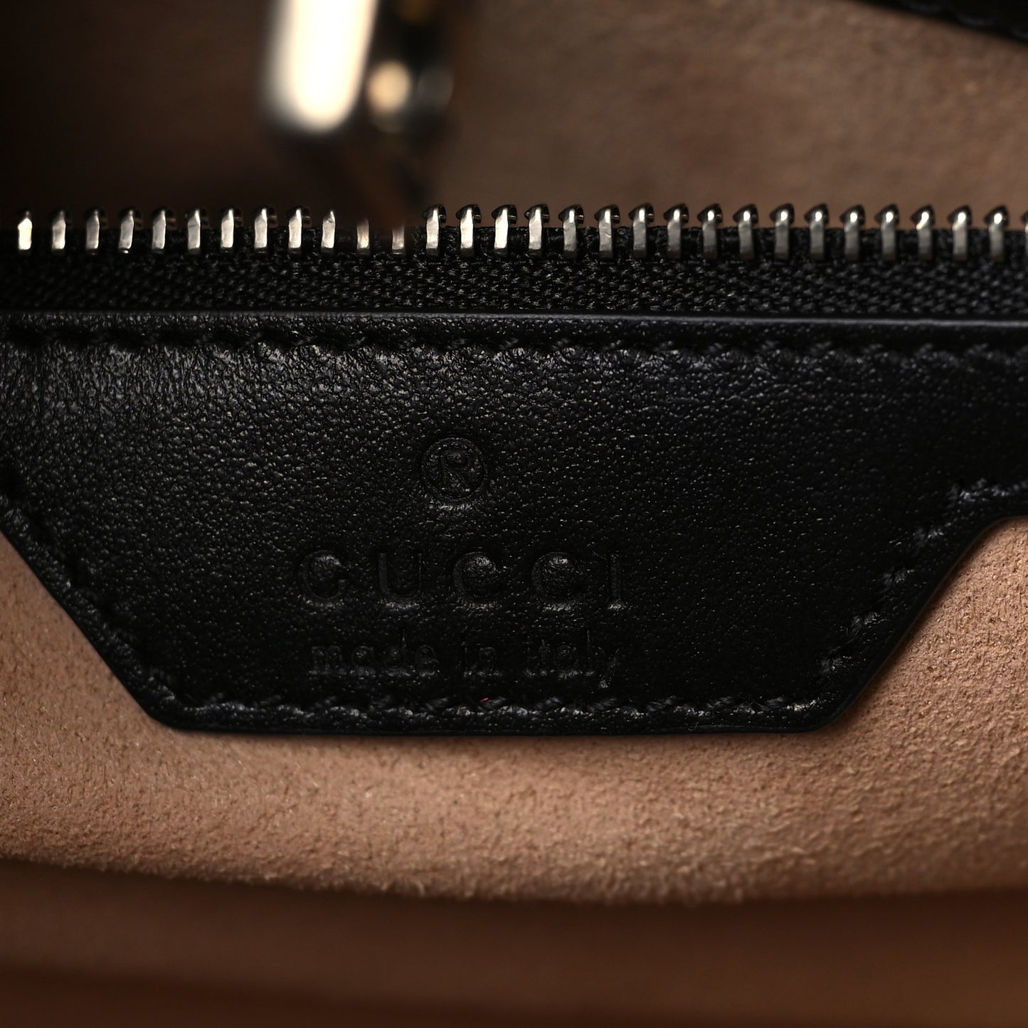 Calfskin Matelasse Aria Medium GG Marmont Shoulder Tote Black