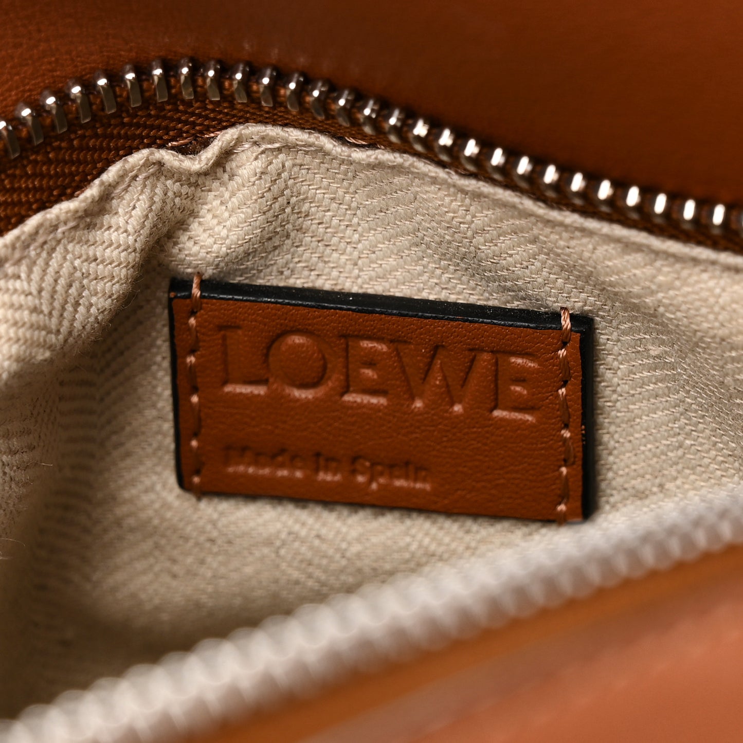 Calfskin Small Puzzle Bag Tan