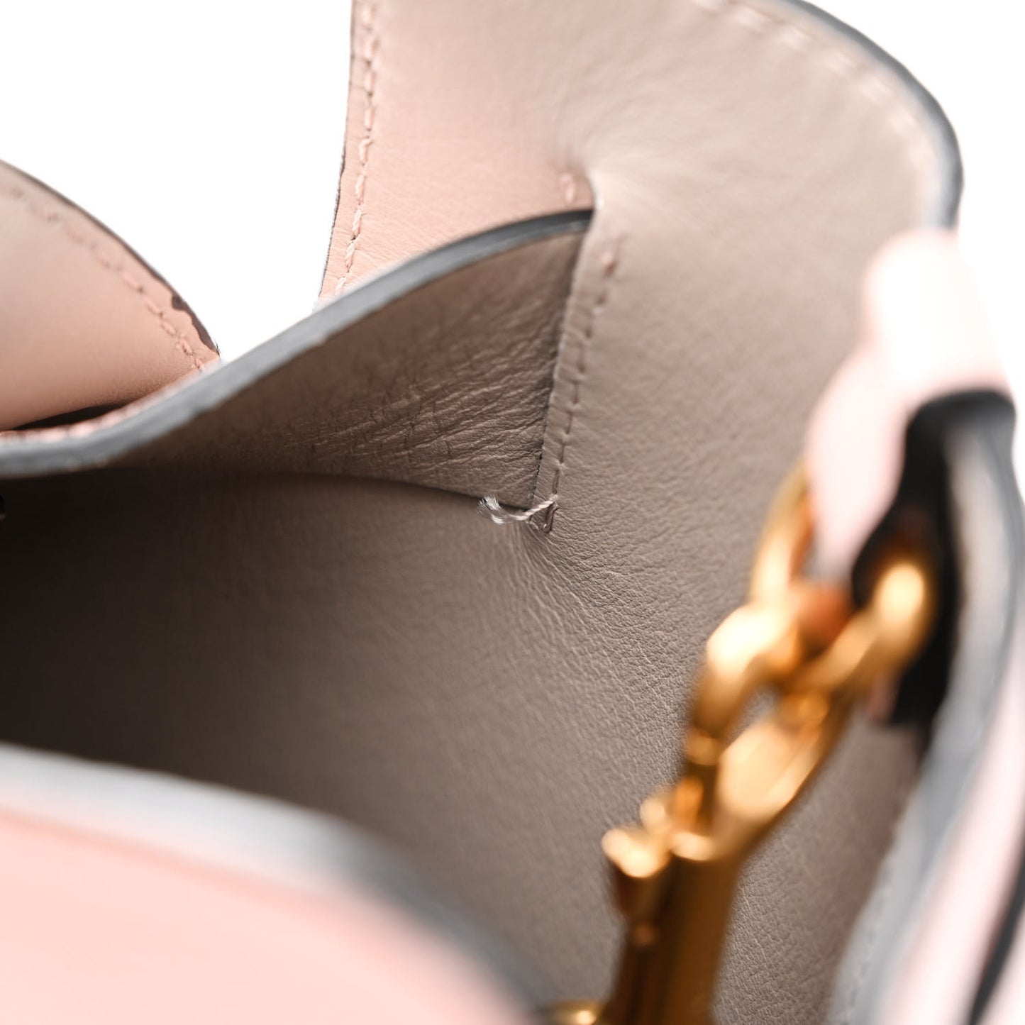 Marais Calfskin Medium Belt Bag Pale Ash Rose