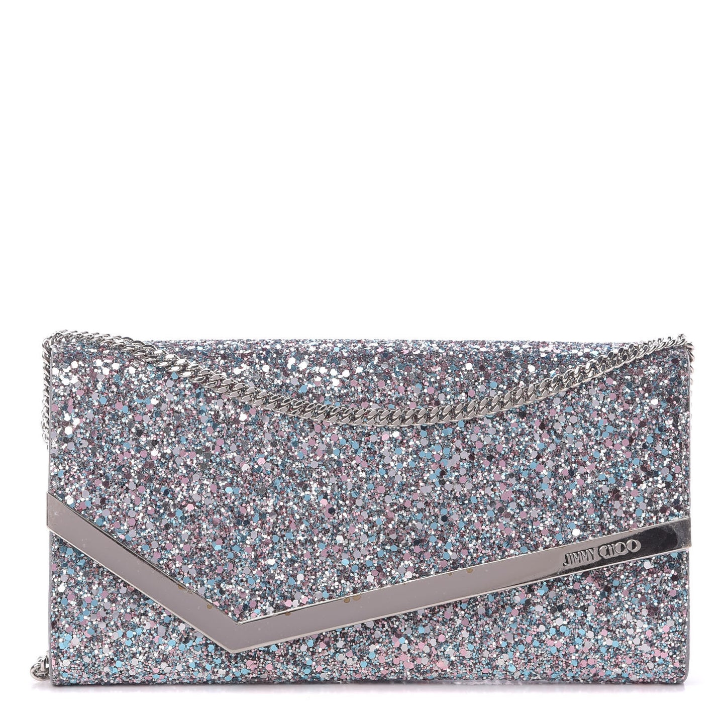 Glitter Emmie Clutch Bubblegum Mix