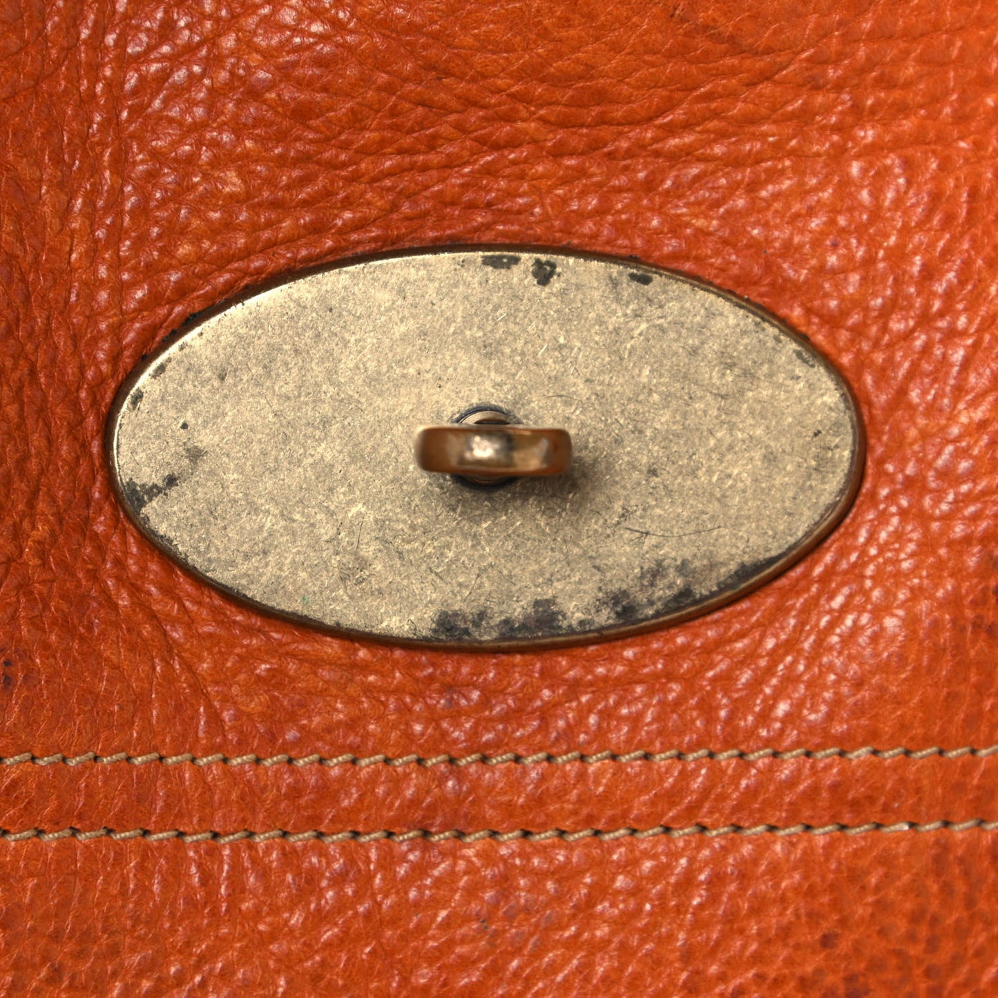 Grained Calfskin Tooled Darwin Bayswater Oak