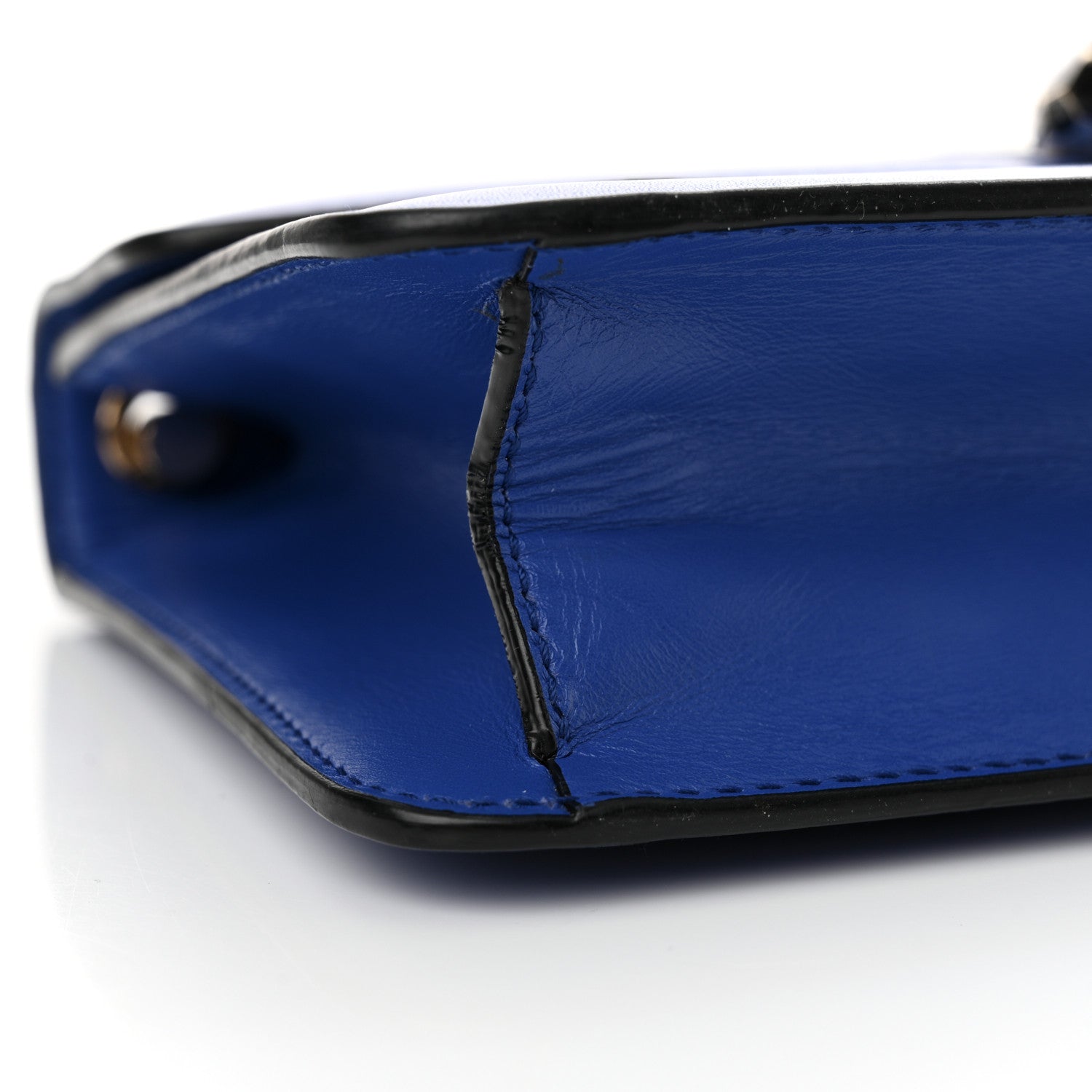 Bulgari Calfskin Serpenti Forever Crossbody Bag Blue 10 of 15