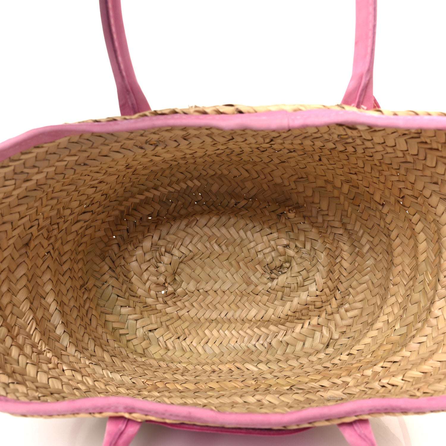 Jacquemus Raffia Le Panier Soli Pink 5 of 7