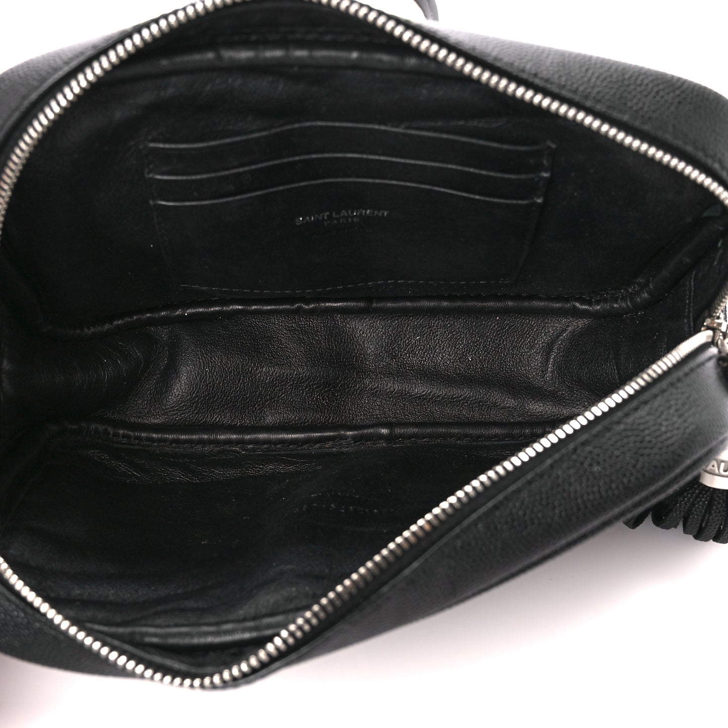 Grain De Poudre Matelasse Monogram Mini Lou Camera Bag Black