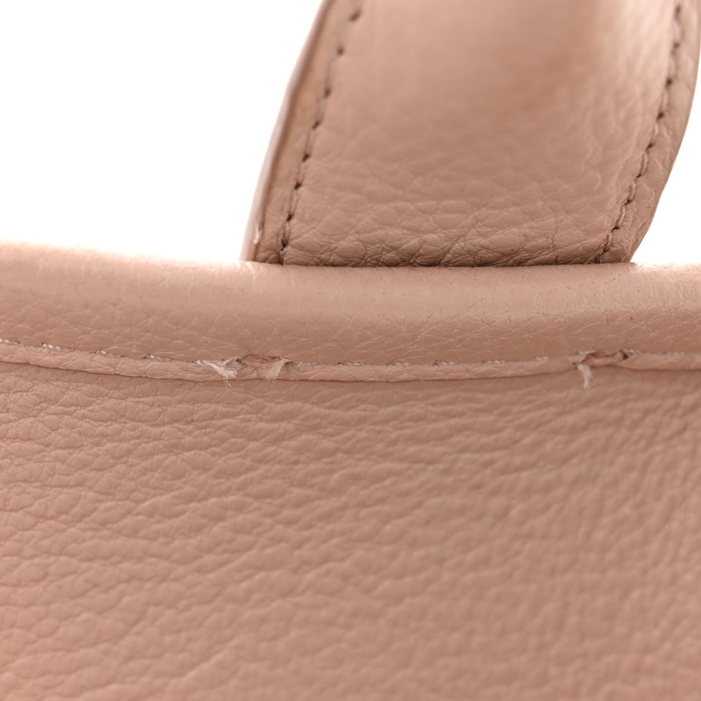 Grained Calfskin The Tote Bag Rose Dust