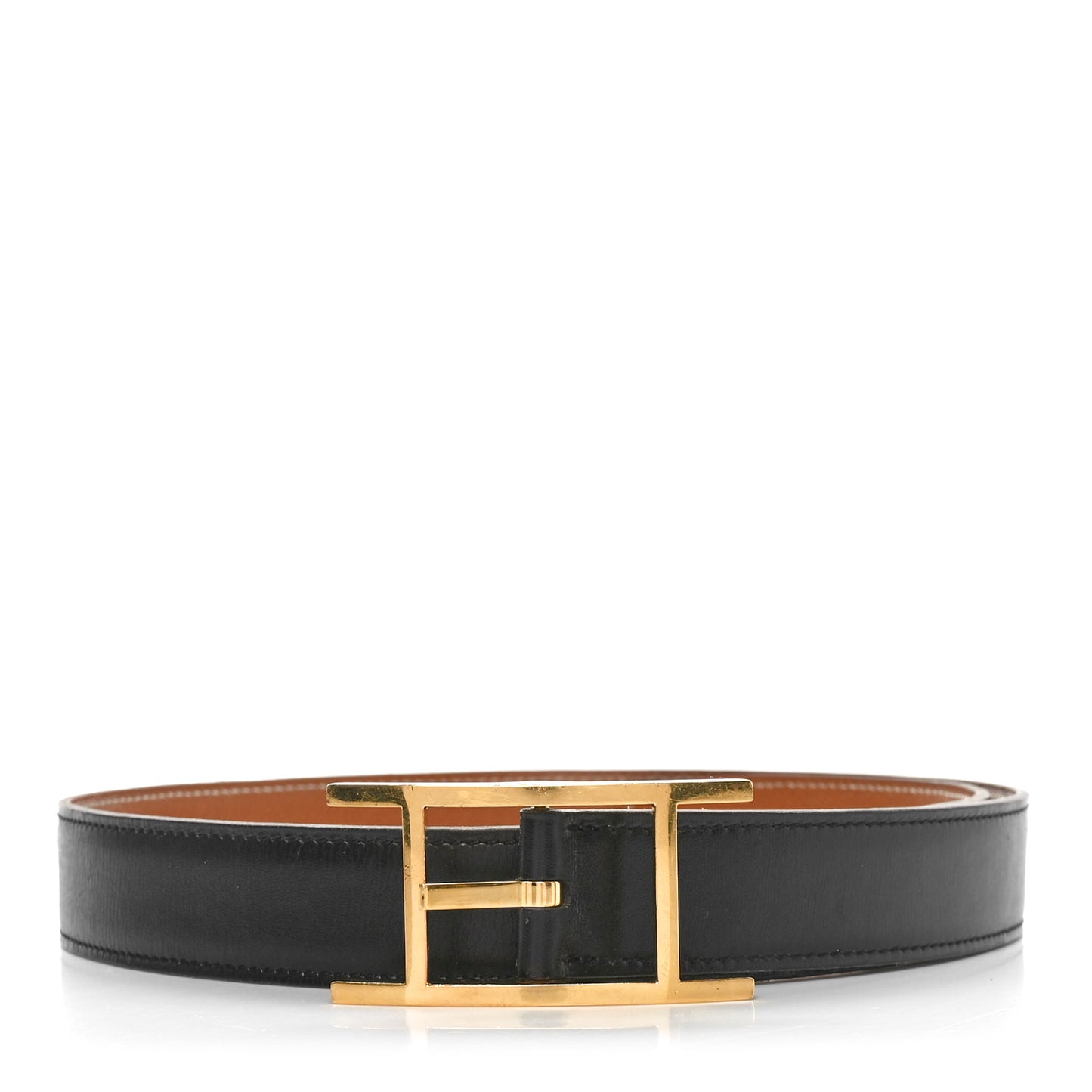 Courchevel Box Hapi Belt 70 28 Black Gold