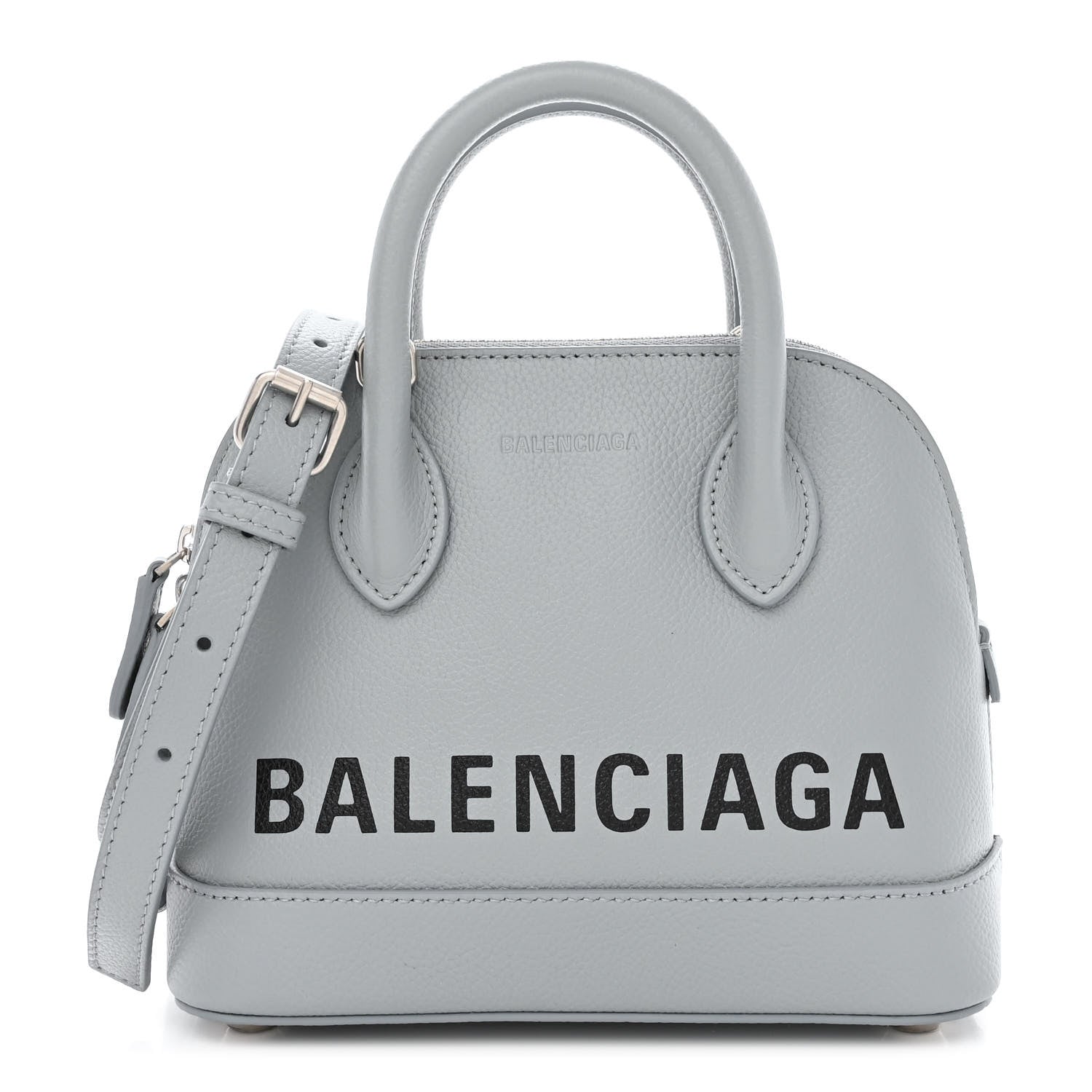 Balenciaga Grained Calfskin XXS Ville Top Handle Bag Bleu Balenciaga Grained Calfskin XXS Ville Top Handle Bag Bleu
