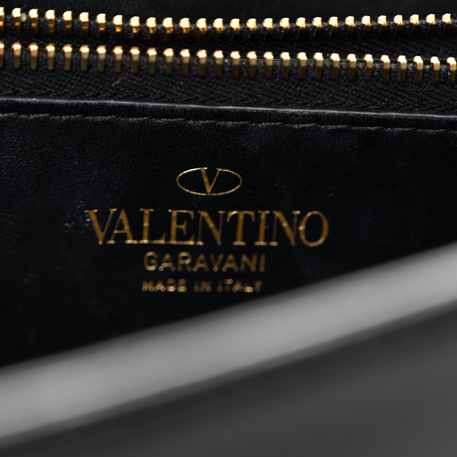Valentino Garavani Nappa Stud Sign Shoulder Bag Black 6 of 9
