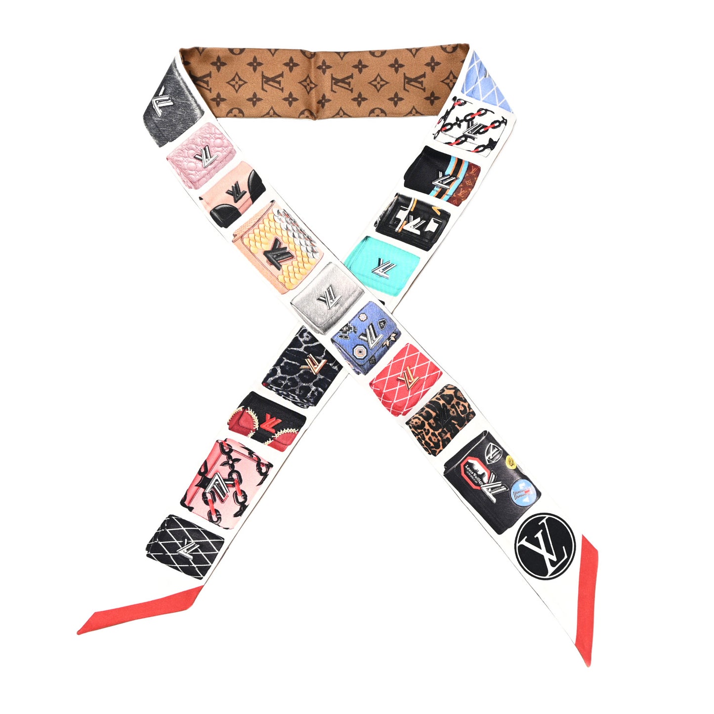 Silk Monogram Tribute To Twist BB Bandeau