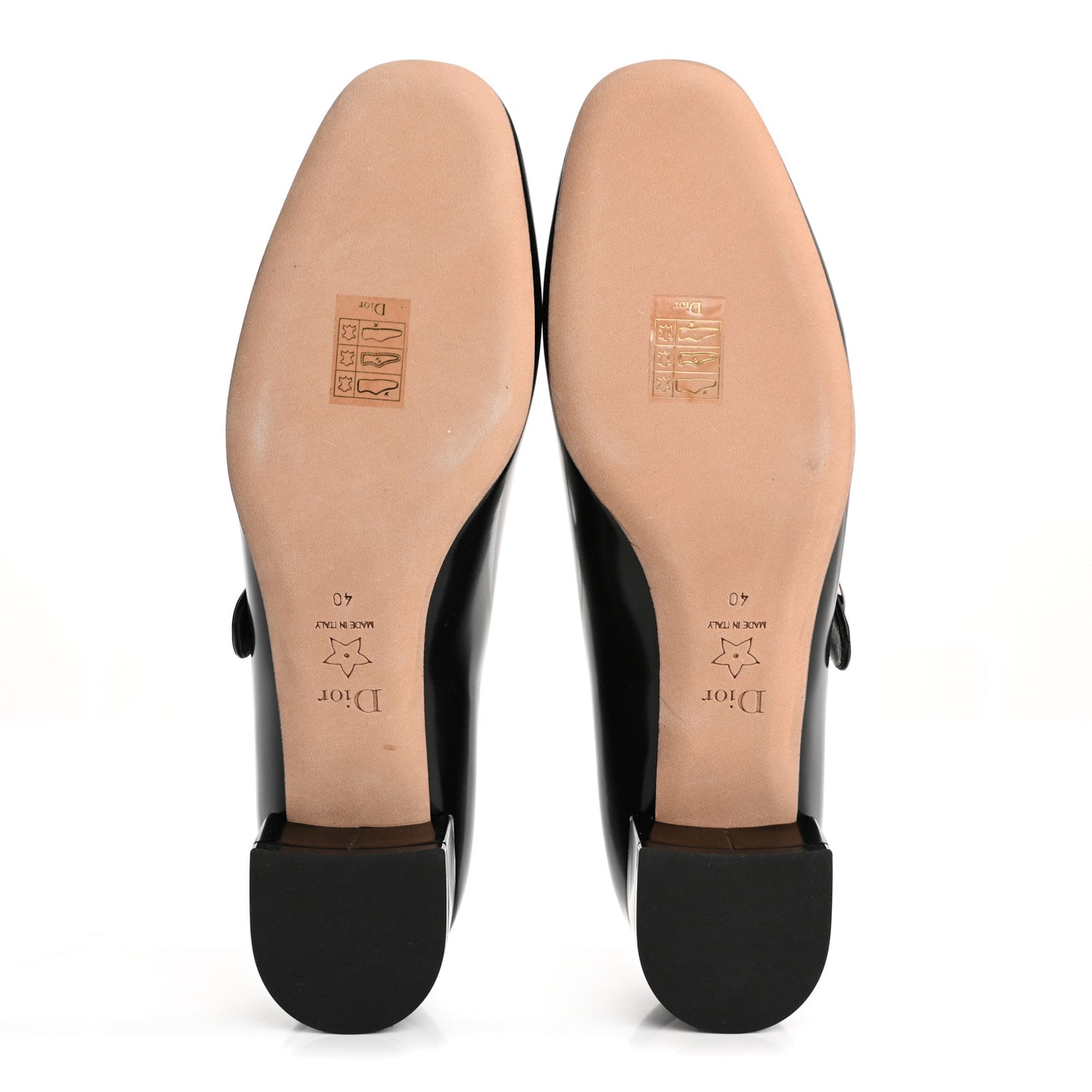 Brushed Calfskin Uniform 30mm Pumps 40 Black