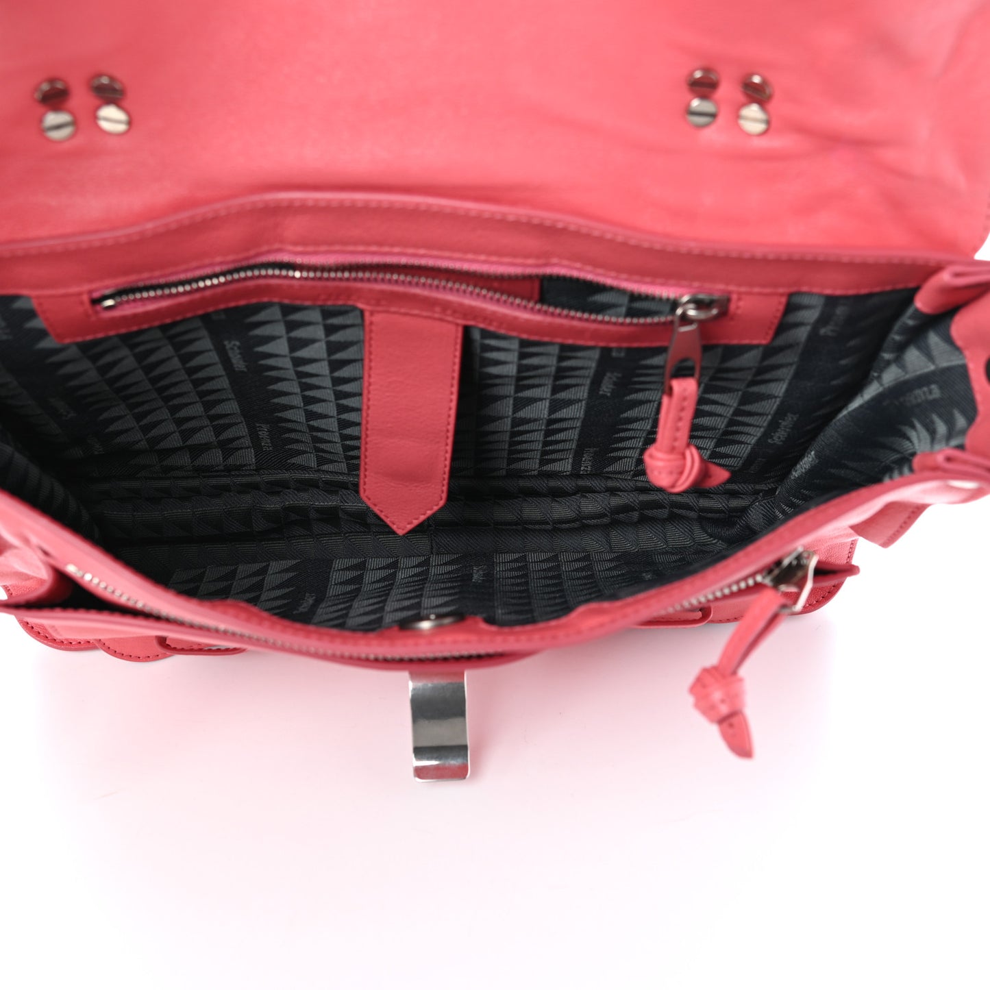 Lambskin Medium PS1 Satchel Hibiscus