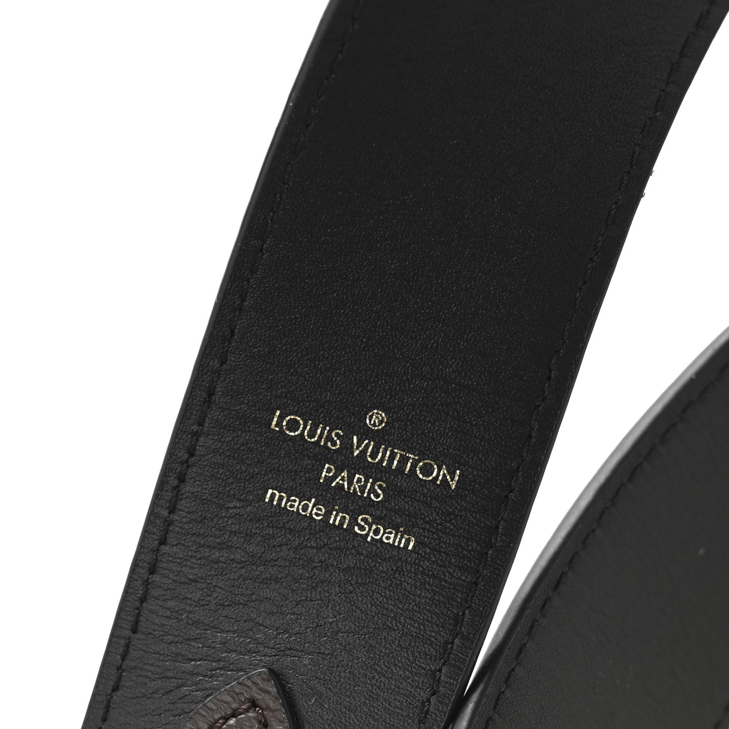 Monogram Bandouliere Shoulder Strap Black
