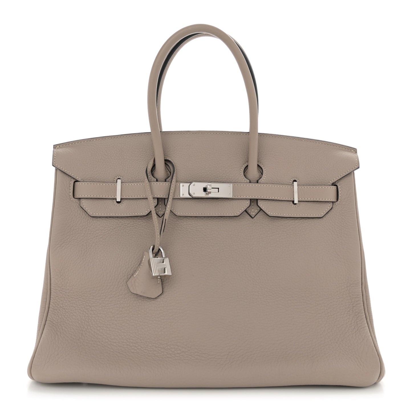 Togo Birkin 35 Gris Tourterelle