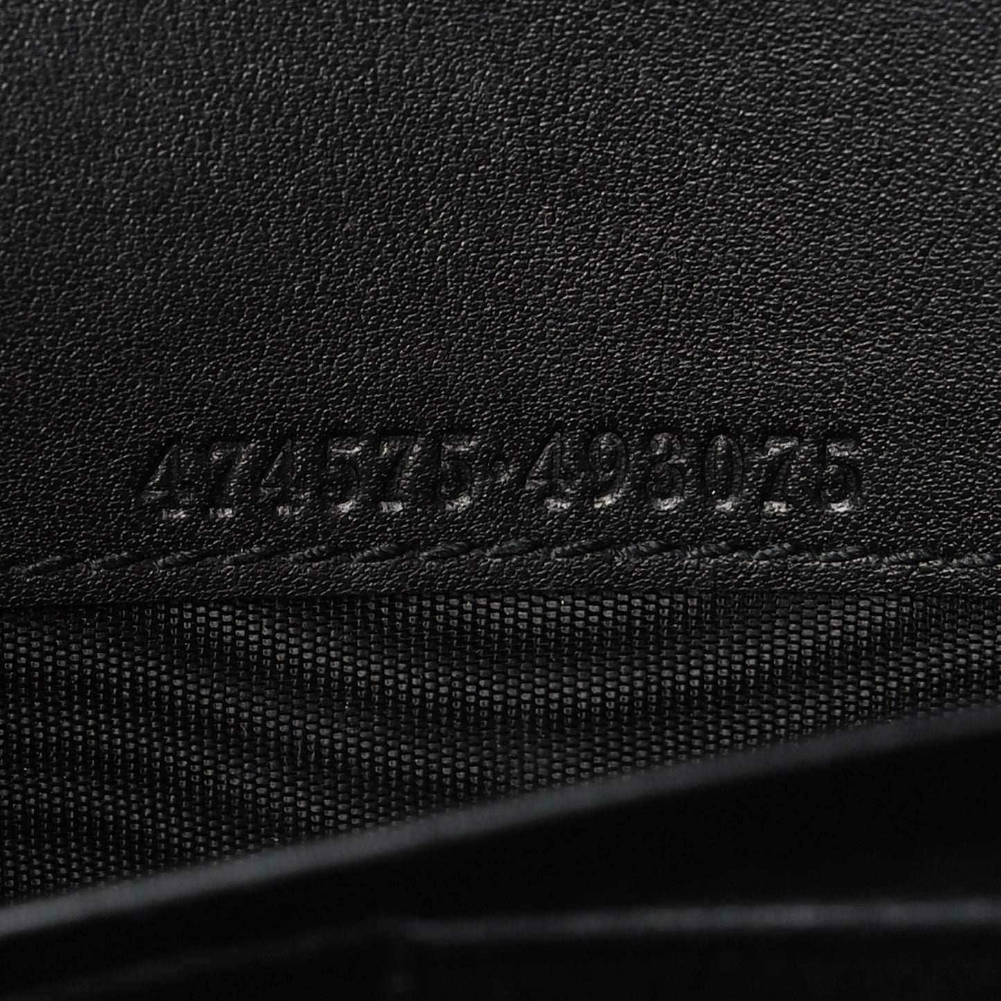 Velvet Matelasse GG Marmont Chain Wallet Black