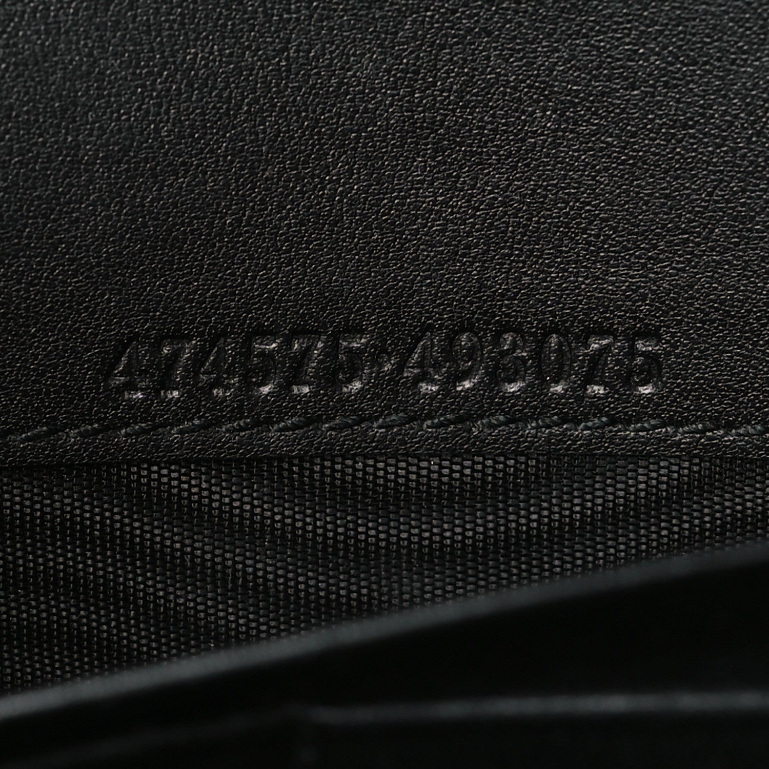 Gucci Velvet Matelasse GG Marmont Chain Wallet Black 7 of 12