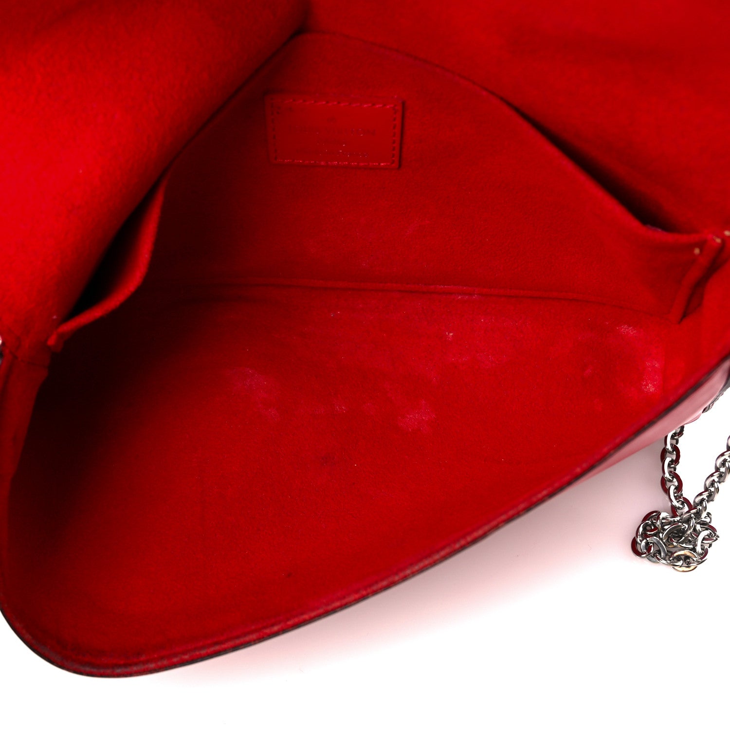 Louis Vuitton Epi Pochette Felicie Coquelicot 7 of 16