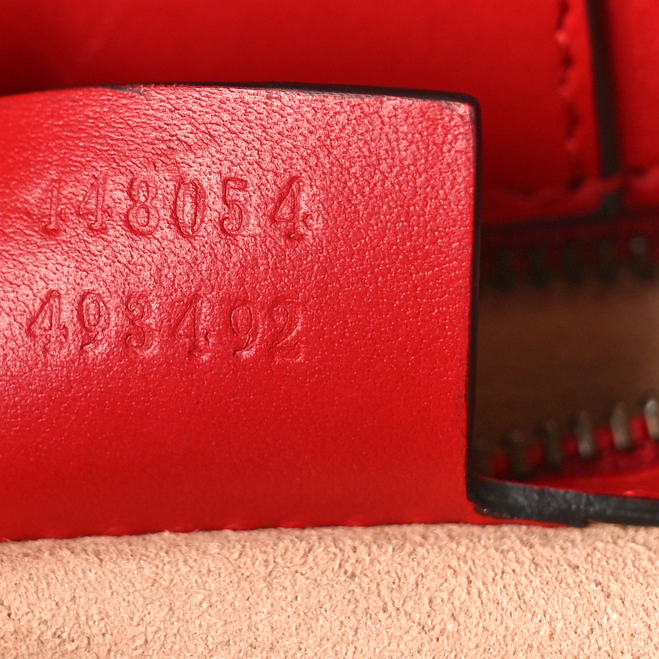 Calfskin Matelasse Small GG Marmont Tote Hibiscus Red