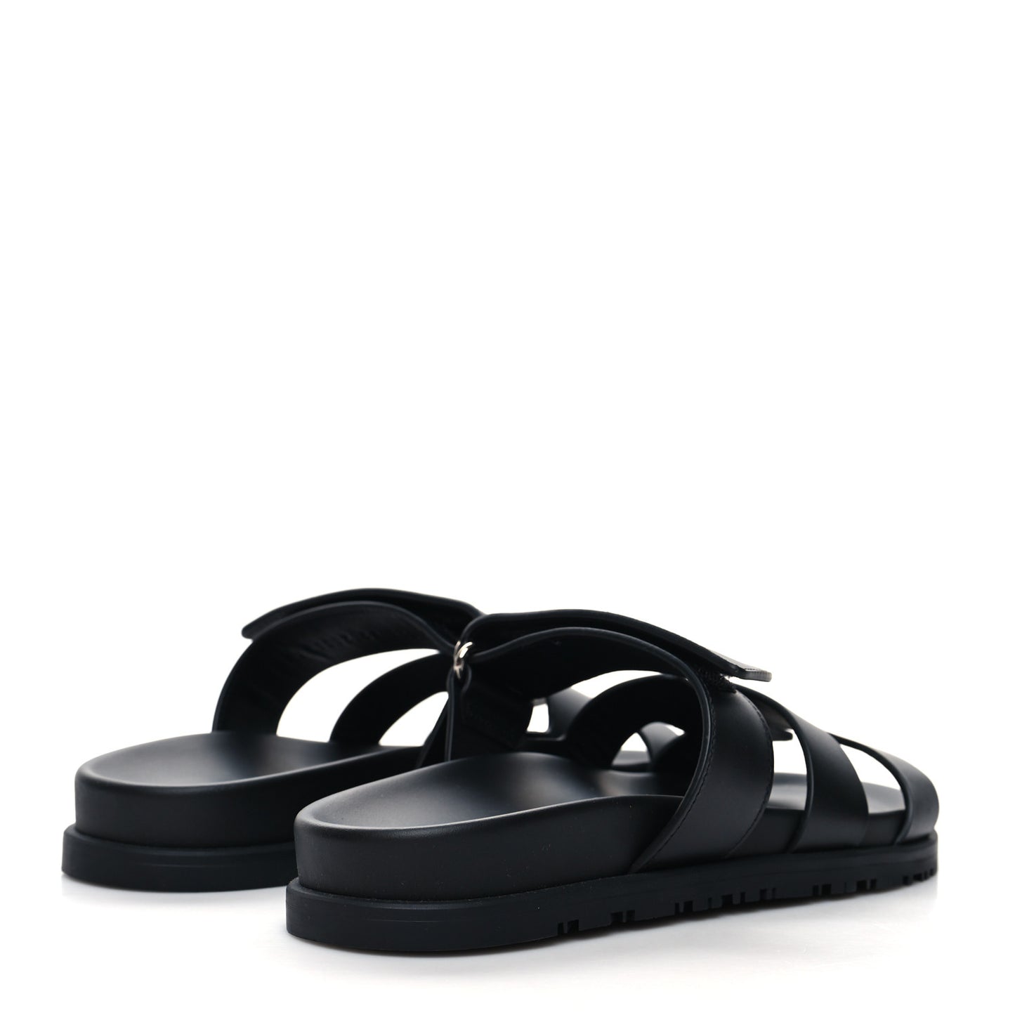 Calfskin Womens Chypre Sandals 37 Black