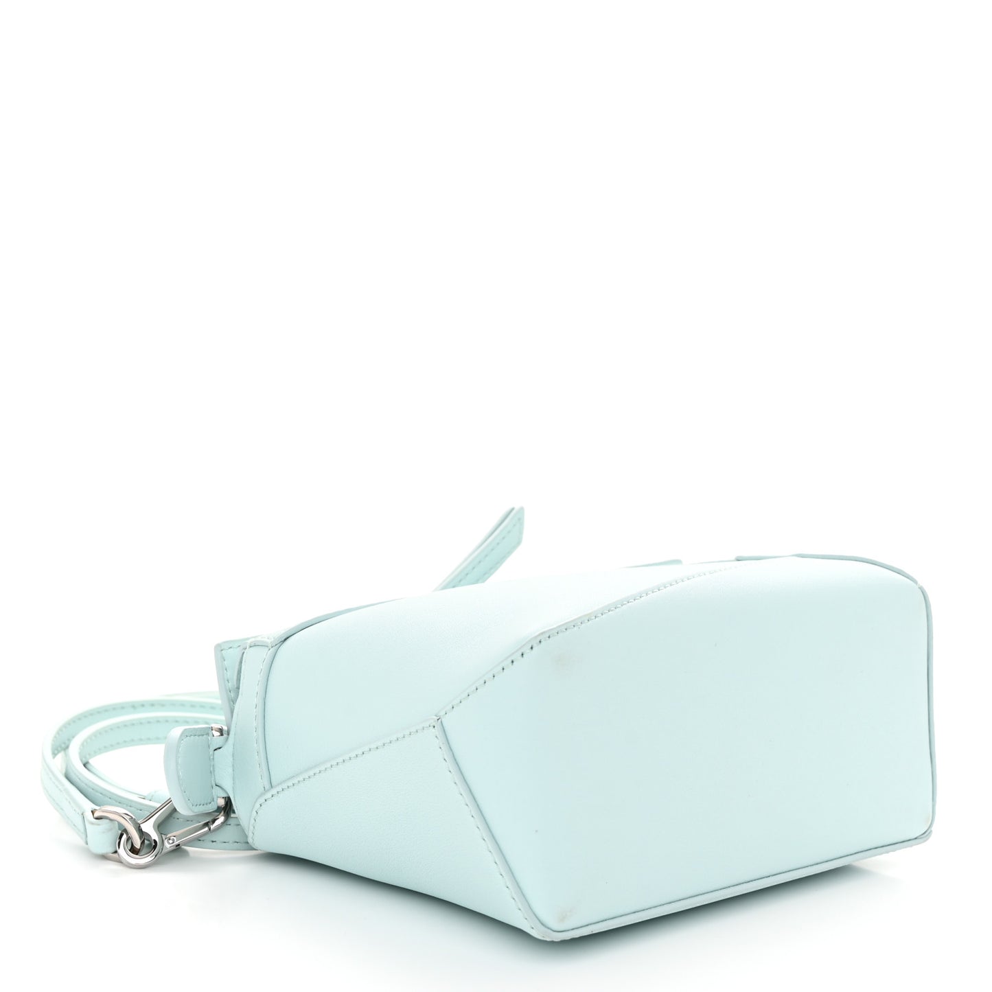 Calfskin Mini Puzzle Edge Bag Iceberg