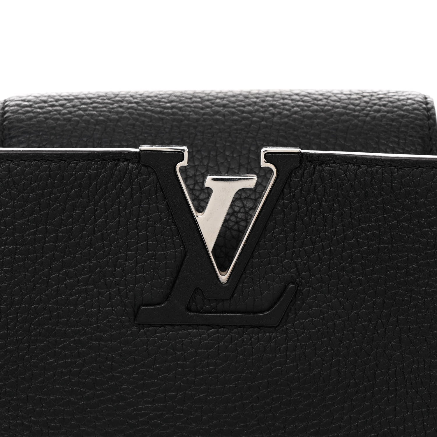 Louis Vuitton Taurillon Capucines BB Black 8 of 13