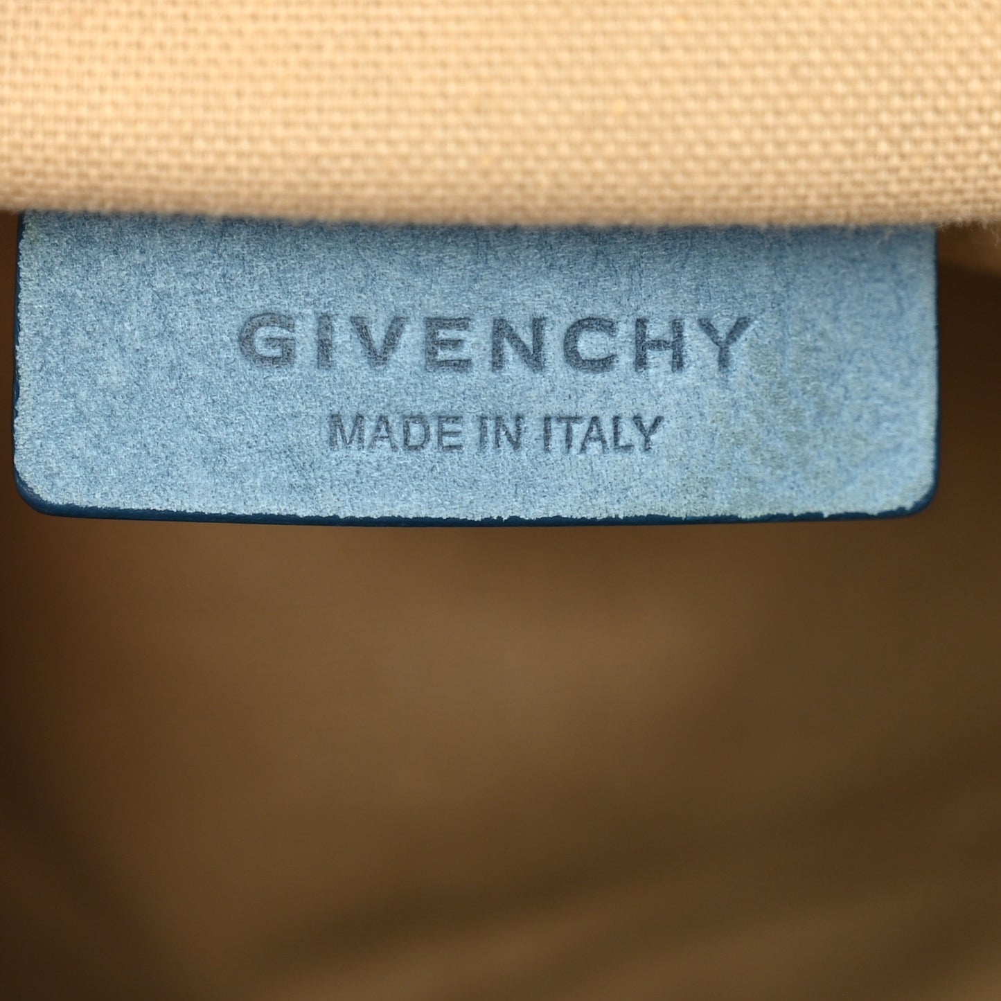 Nubuck Small Antigona Blue