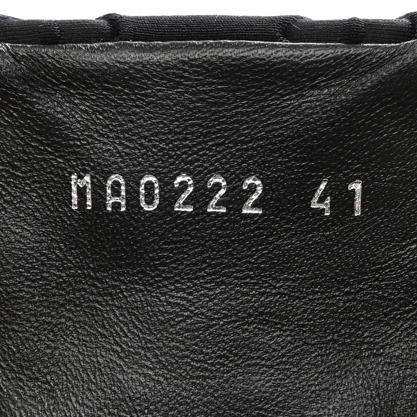Technical Fabric Embossed Monogram Pool Pillow Comfort Mules 41 Black