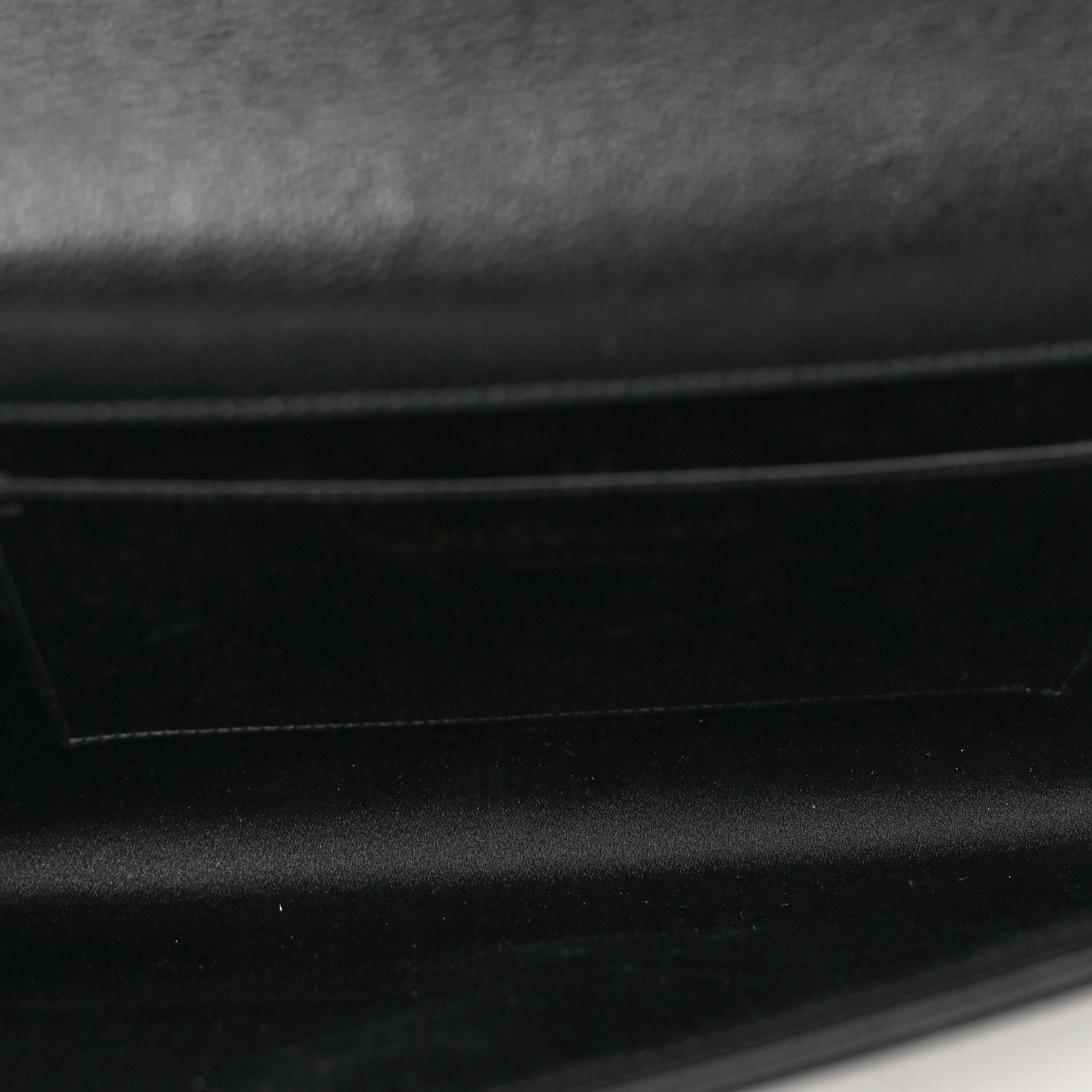 Saint Laurent Calfskin Monogram Large Belle De Jour Clutch Black 5 of 8