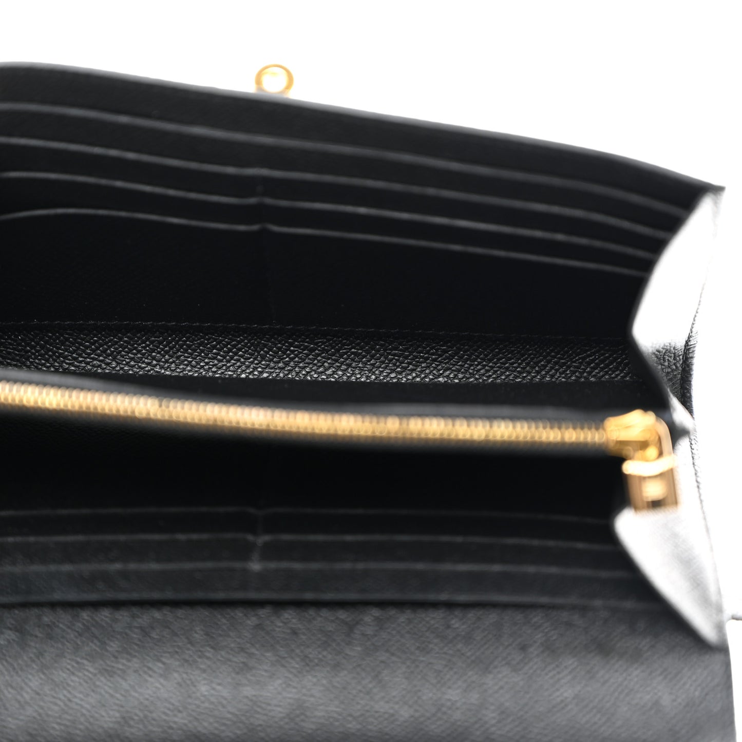 Epsom Kelly Longue Wallet Black