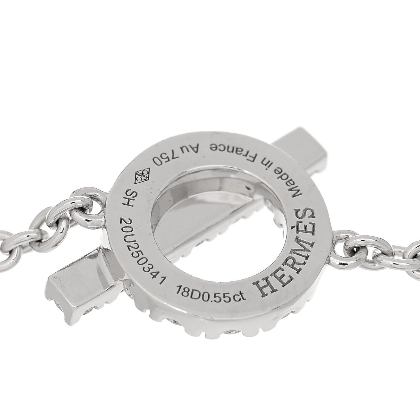 18K White Gold Diamond Finesse Bracelet SH