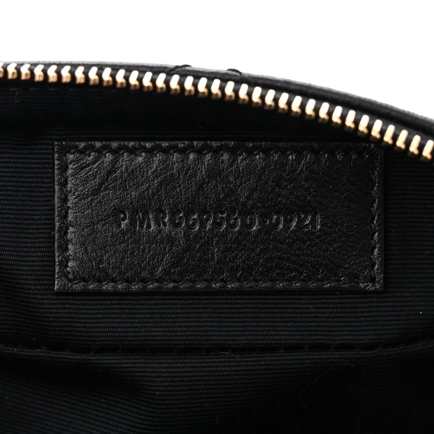 Saint Laurent Grain De Poudre Quilted Vanity Bag Top Handle Black 7 of 11