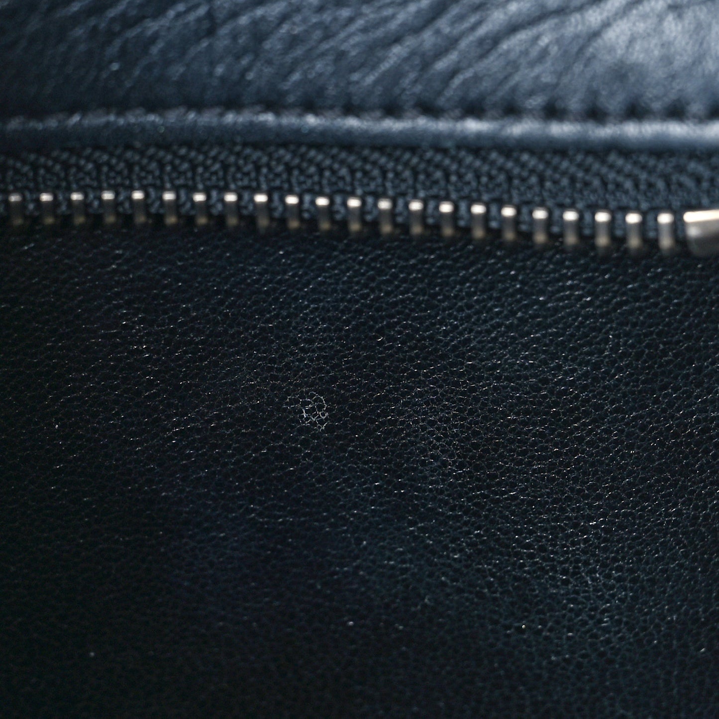 Shiny Smooth Calfskin Tri-color Nano Luggage Quartz