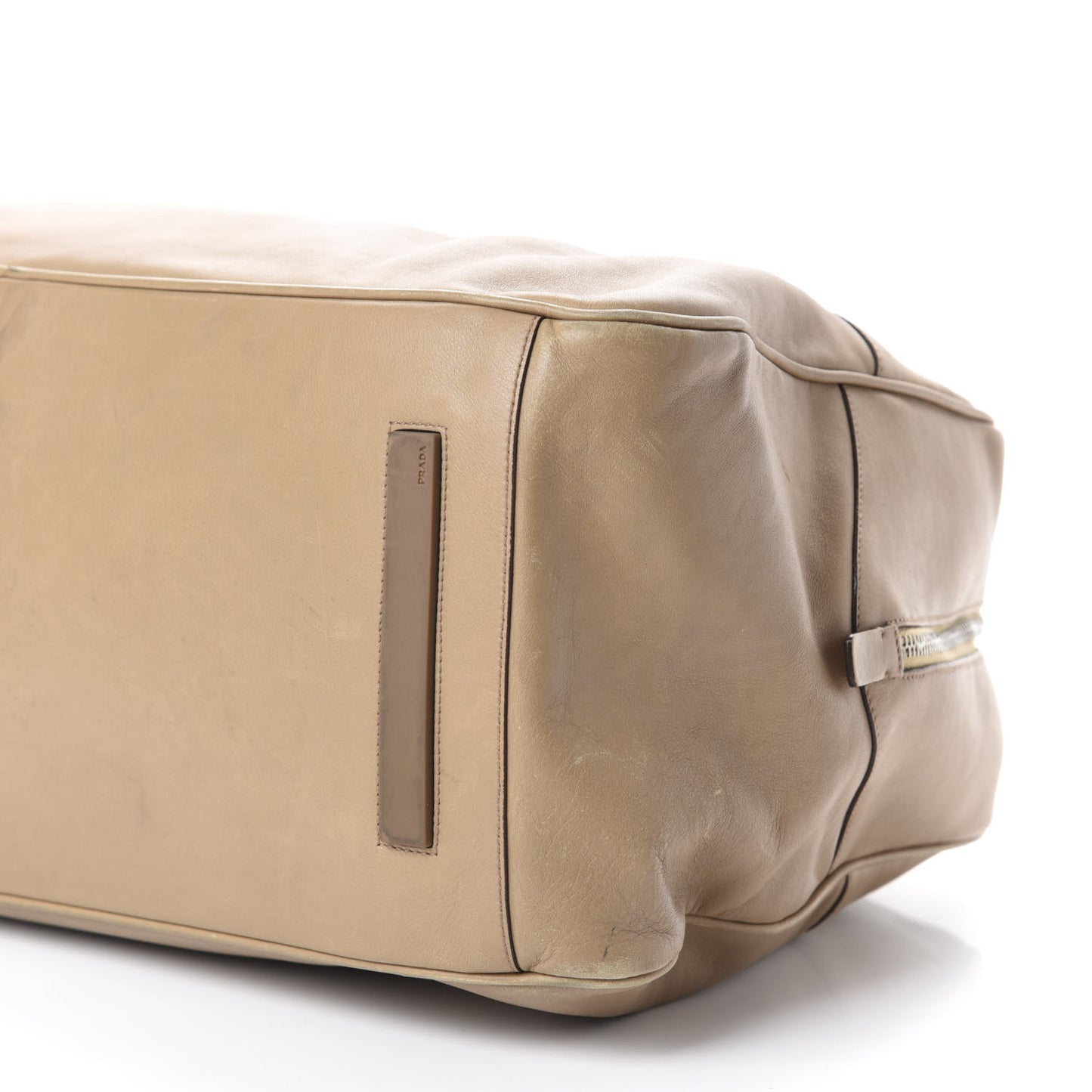 Soft Calfskin Satchel Naturale