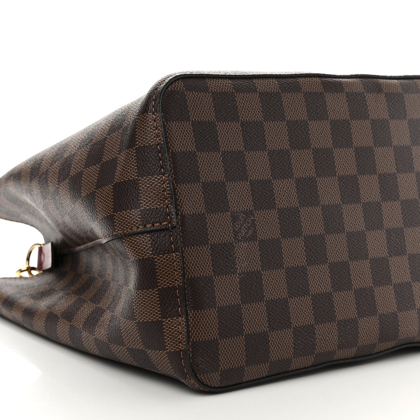 Damier Ebene Neonoe MM Cherry Berry