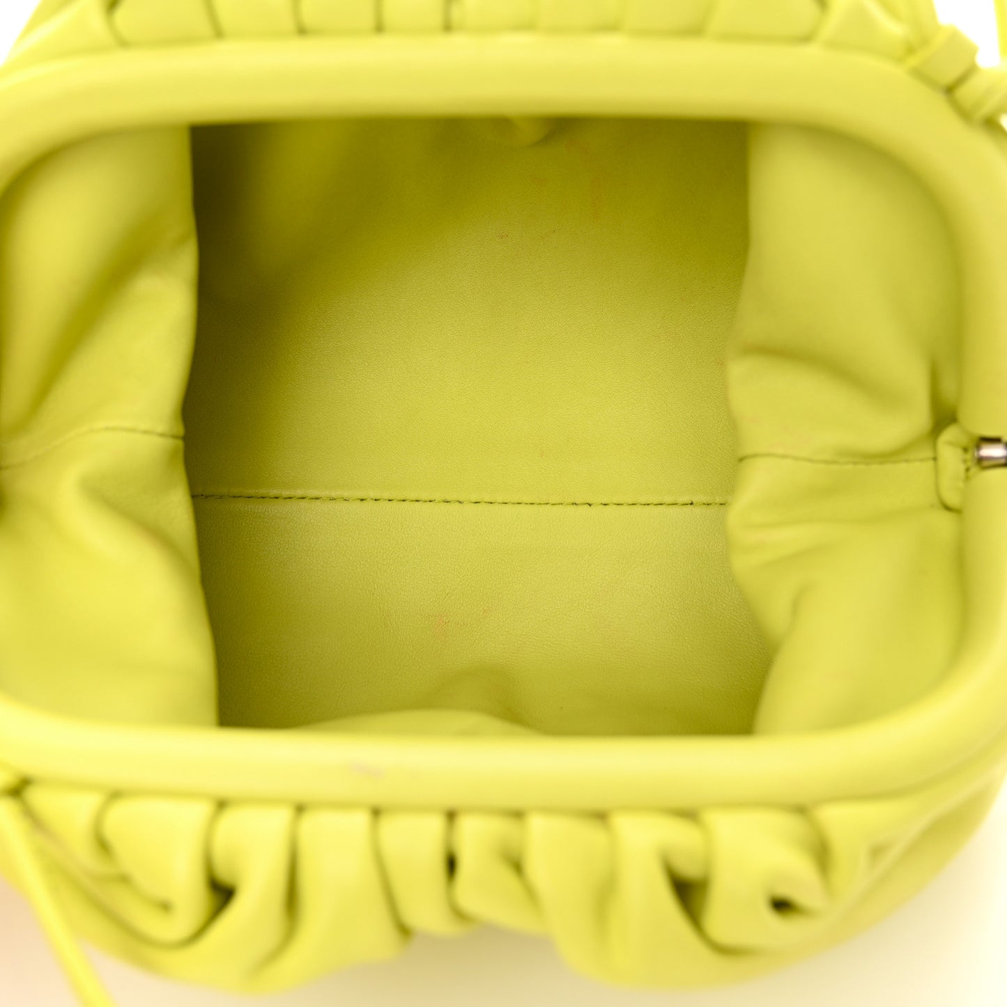 Butter Calfskin The Mini Pouch Kiwi