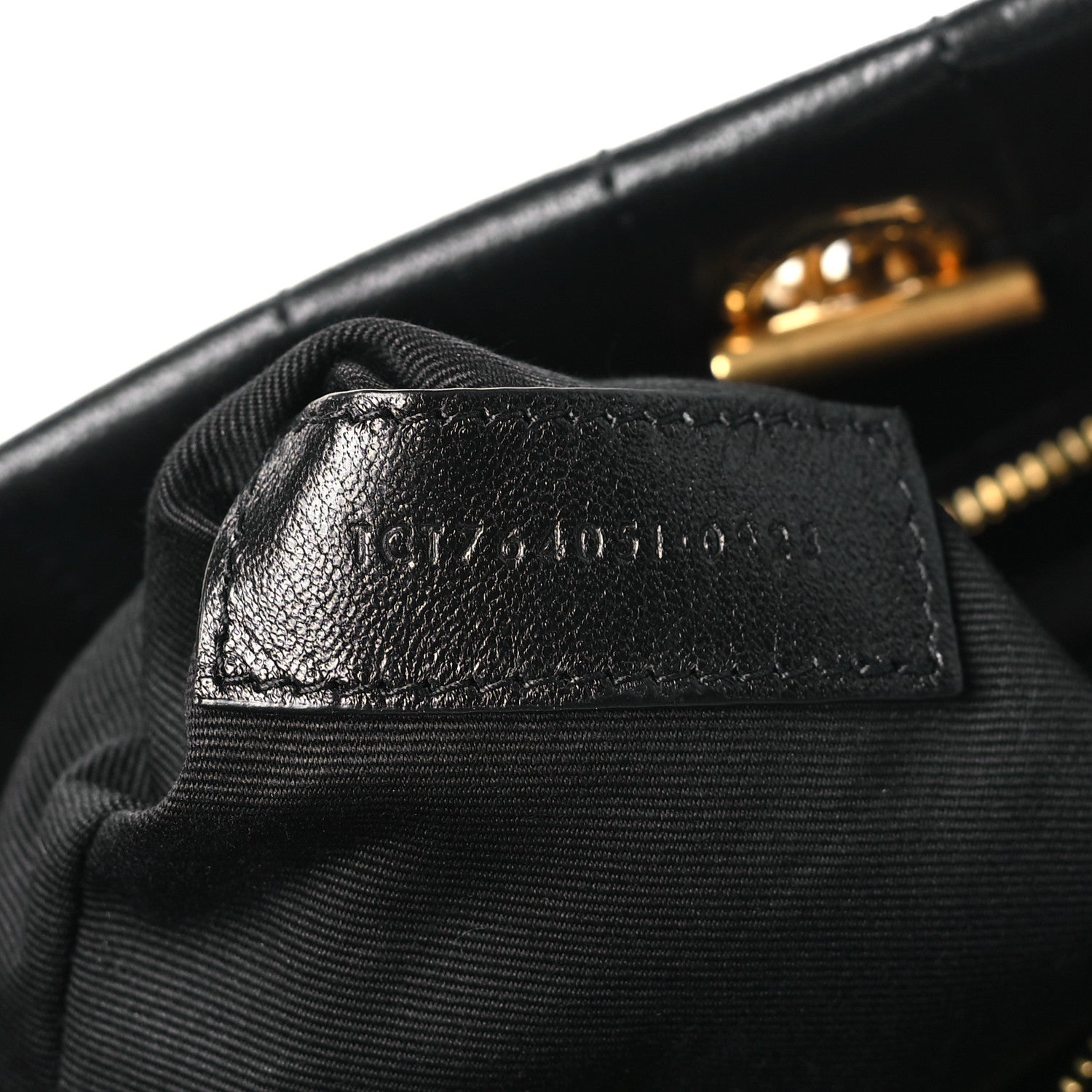 Saint Laurent Lambskin Carre Quilted Mini Shopping Bag Black 7 of 10