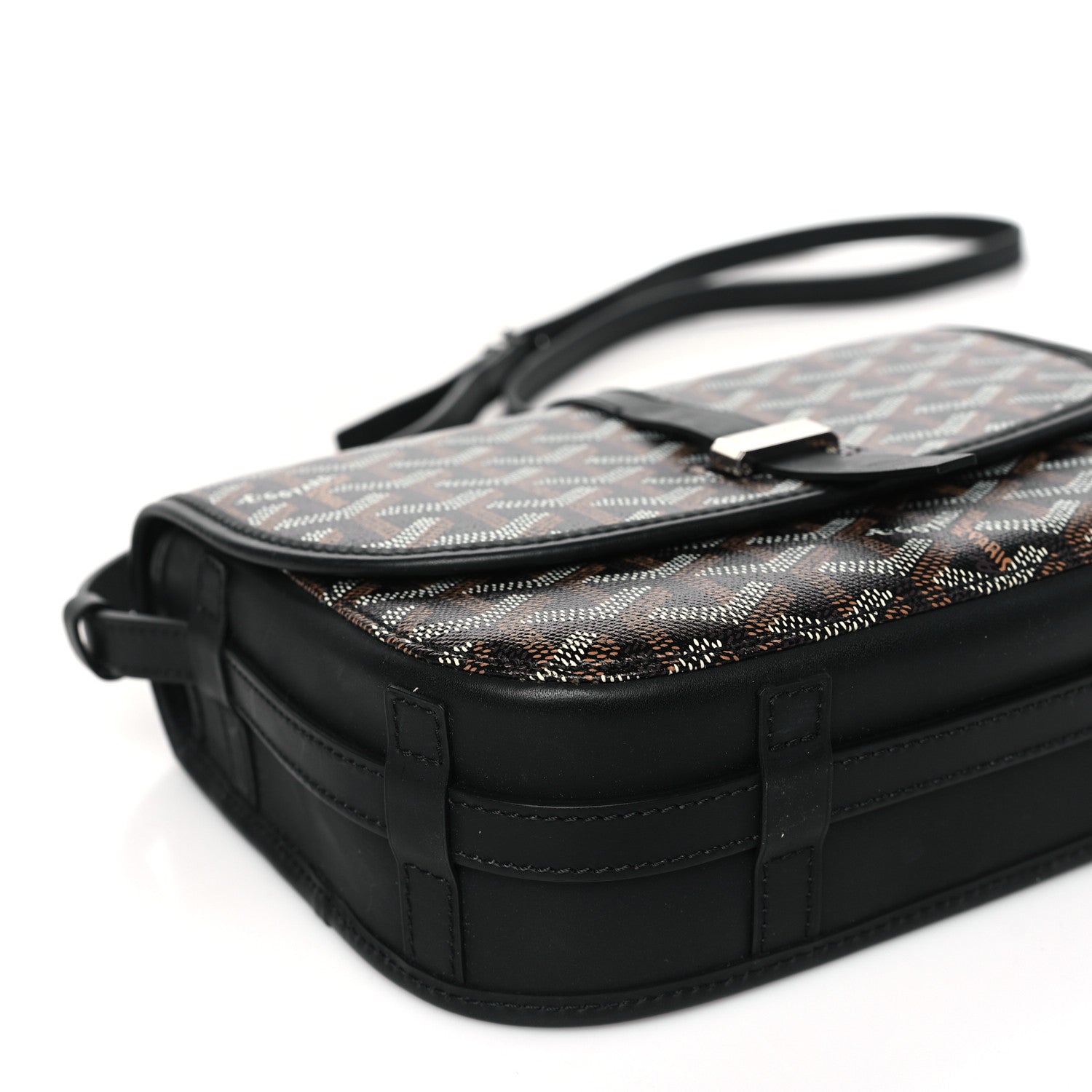 Goyard Goyardine Belvedere II PM Messenger Bag Black 8 of 10