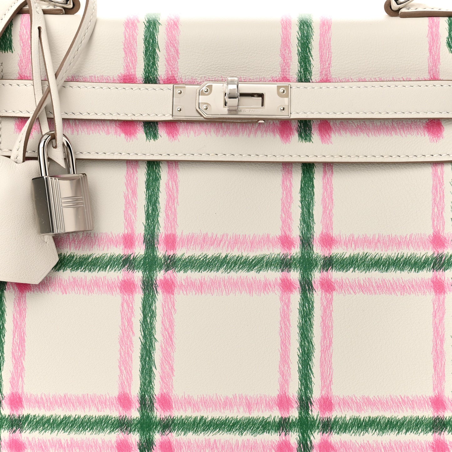 Swift Tartan Kelly Retourne 25 Gris Pale Rose Bubblegum Vert Moyen