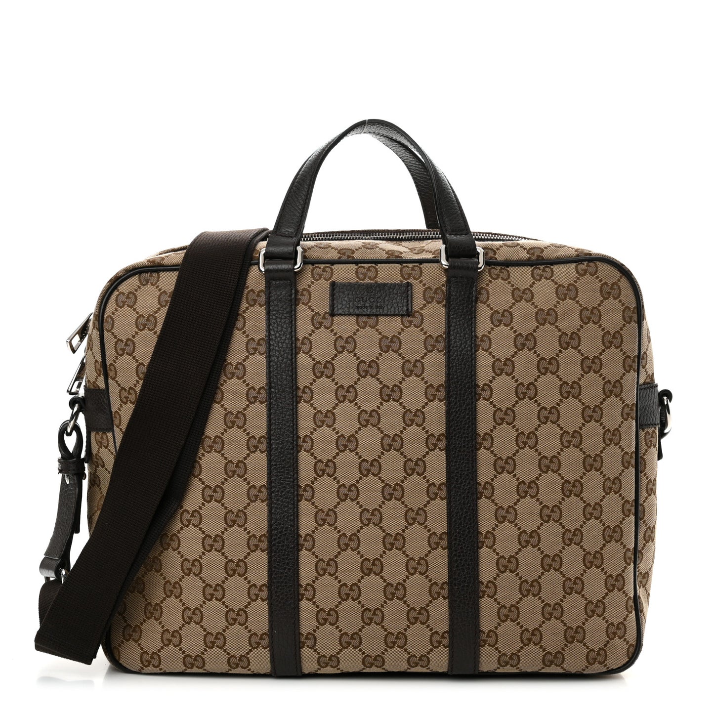 Monogram Briefcase Dark Brown