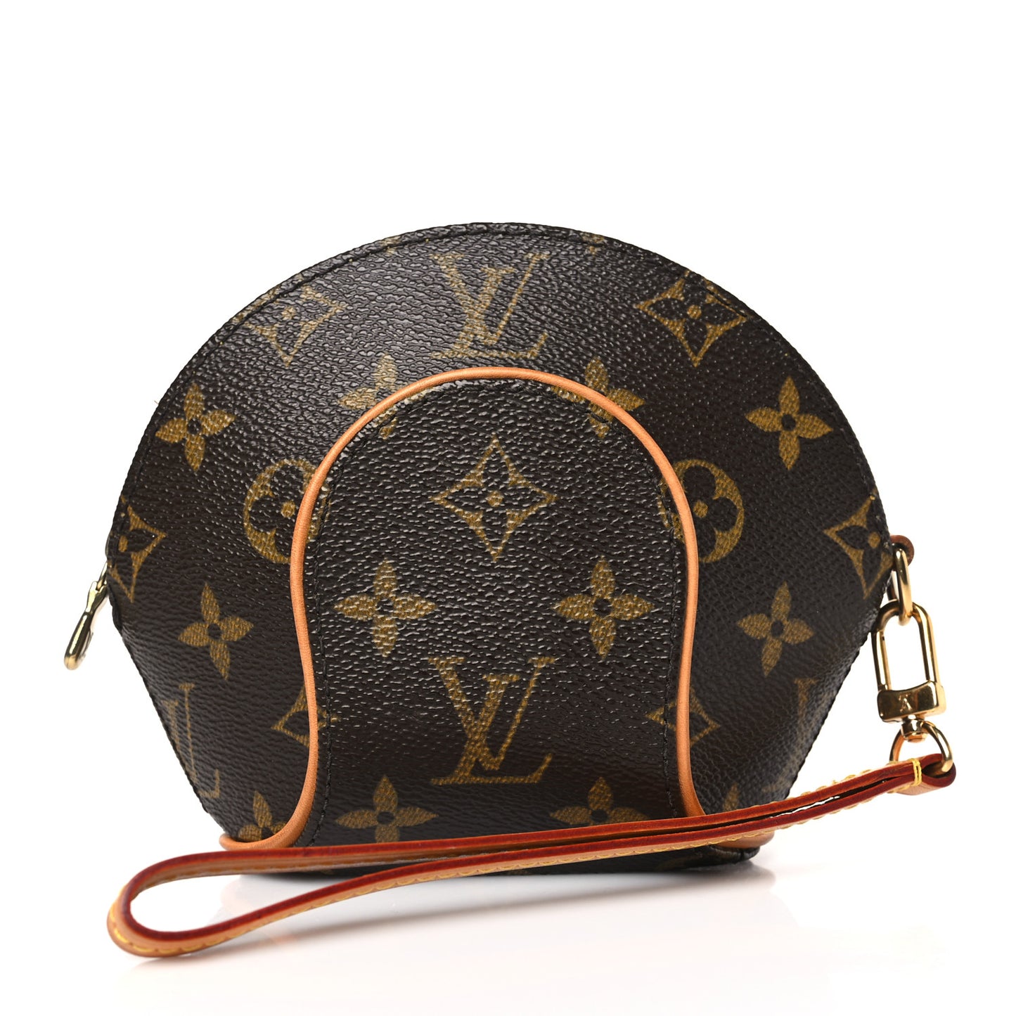 Monogram Mini Ellipse Wristlet Clutch