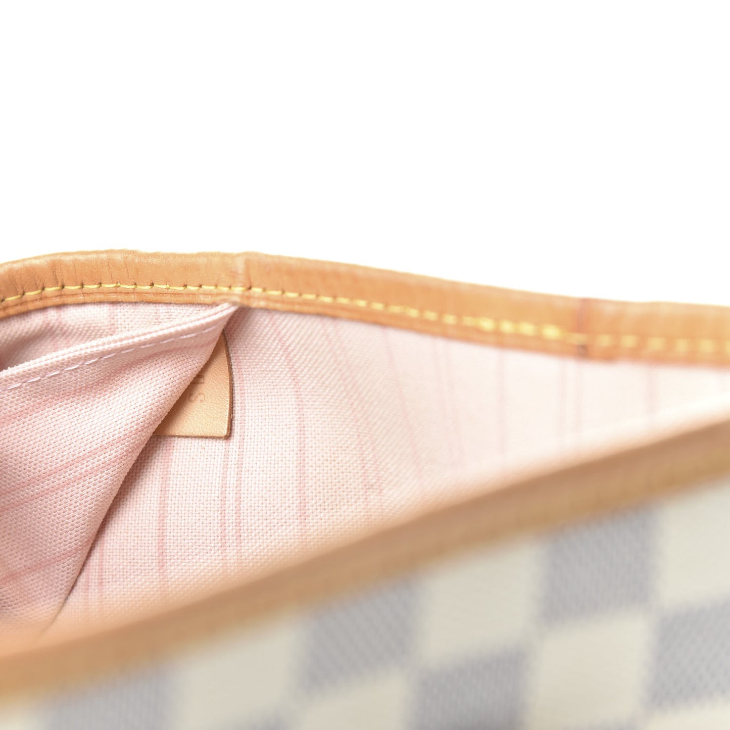 Damier Azur Neo Neverfull MM Rose Ballerine