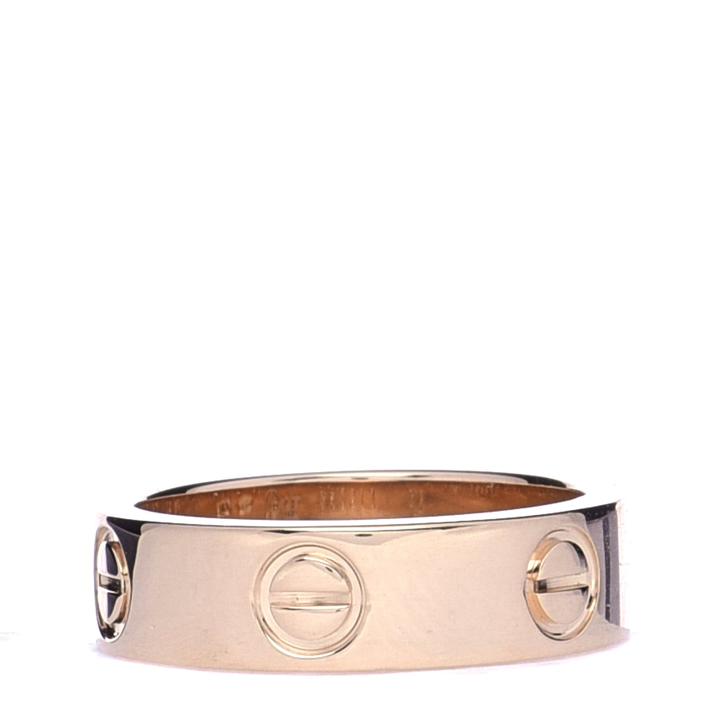 18K Yellow Gold 5.5mm LOVE Ring 52 6