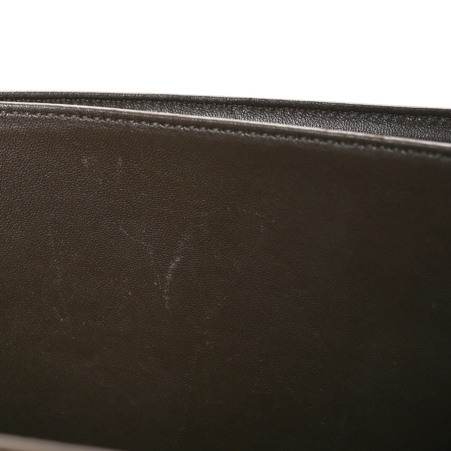 Liege Calfskin Medium Classic Box Flap Bag Taupe