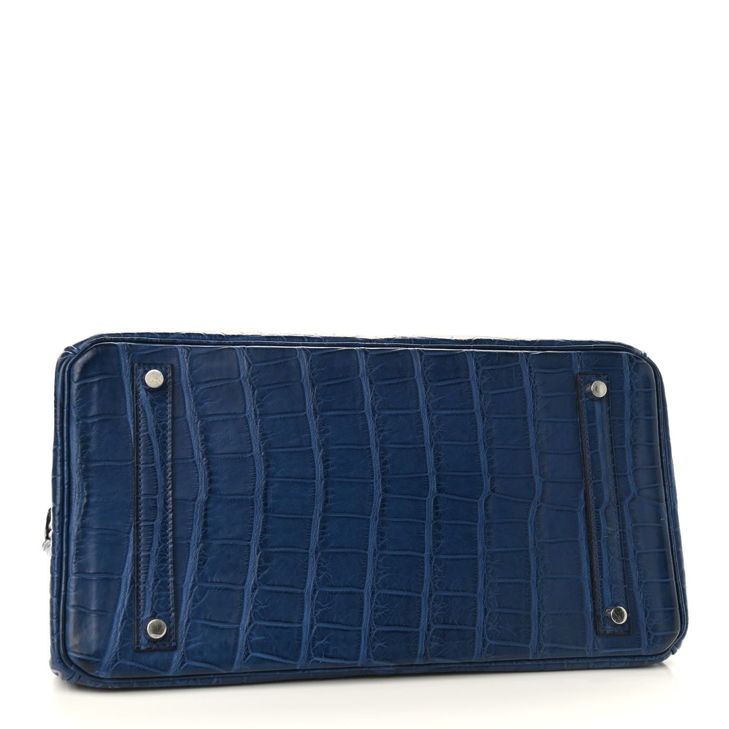 Hermes Matte Alligator Birkin 35 Bleu De Malte 3 of 11