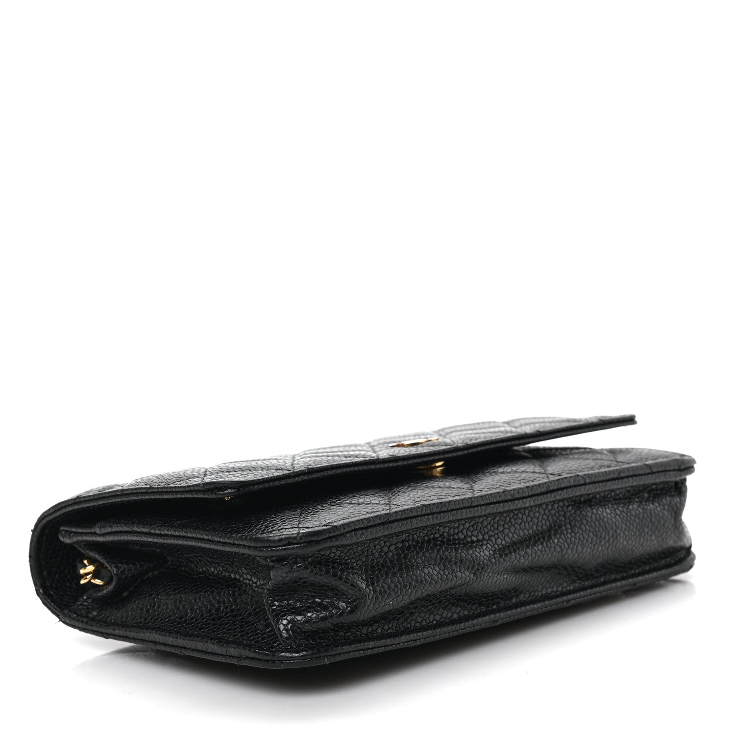 Chanel Caviar Quilted Wallet on Chain WOC Black 4 of 9