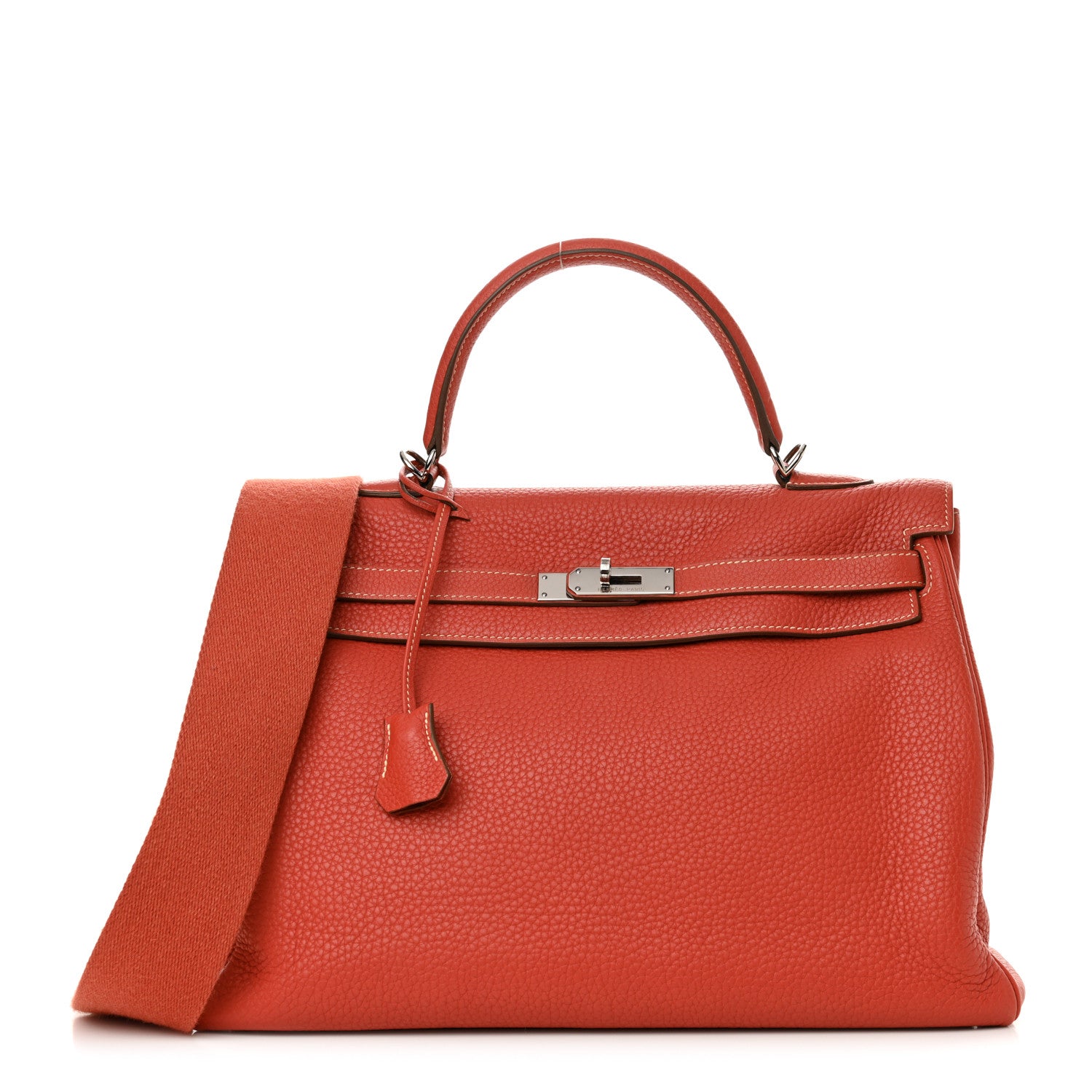Hermes Taurillon Clemence Kelly Retourne 35 Sanguine 1 of 13